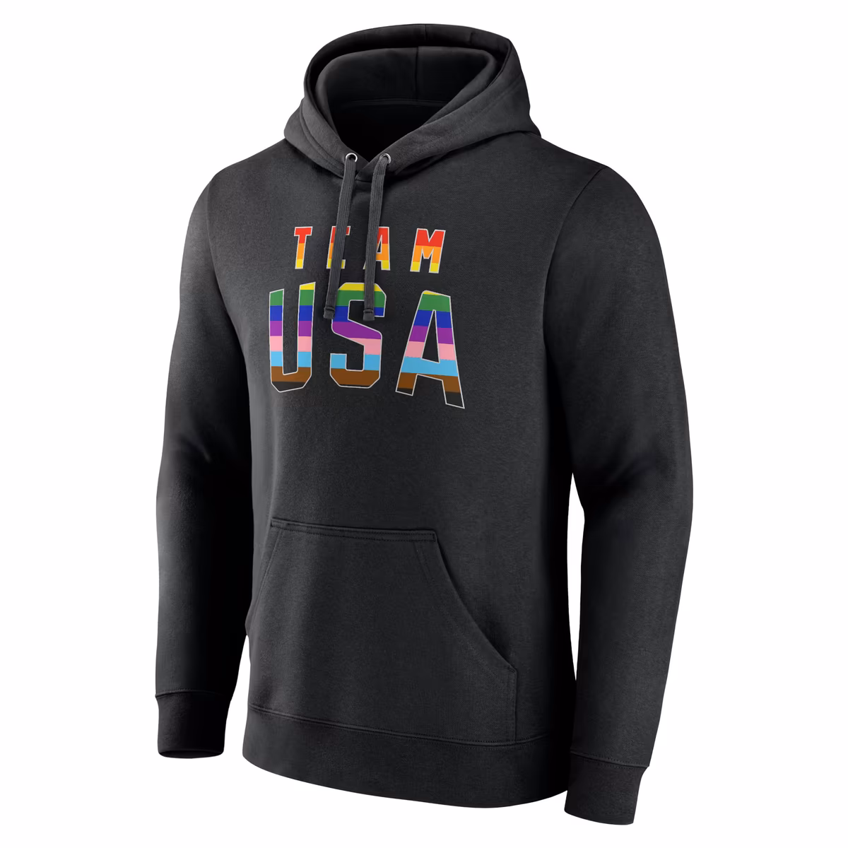 Men's Black Team USA Pride Pullover Hoodie 2 Men's Black Team USA Pride Pullover Hoodie