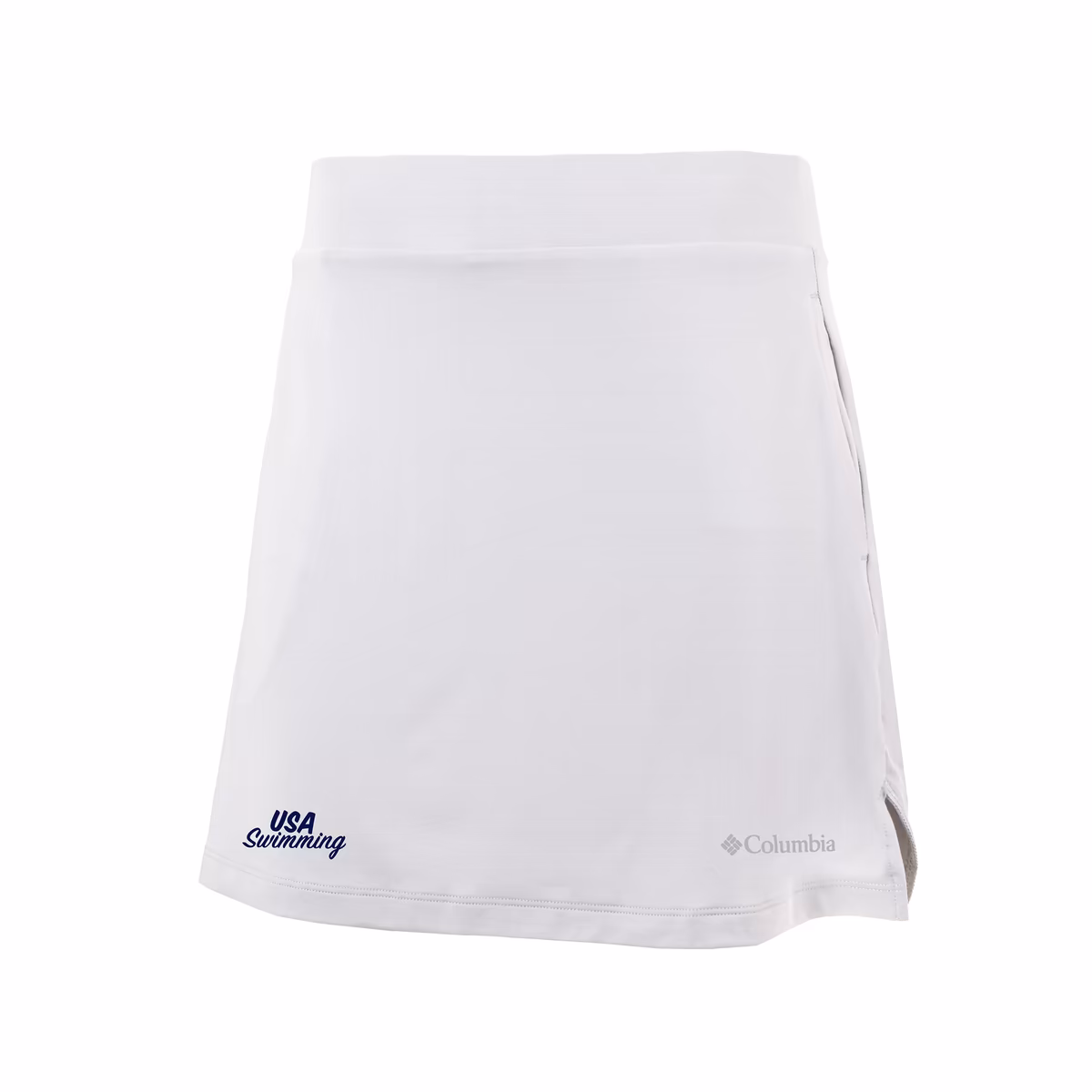 Women's Columbia White USA Swimming Omni-Wick Best One Yet Skort 1 Women's Columbia White USA Swimming Omni-Wick Best One Yet Skort