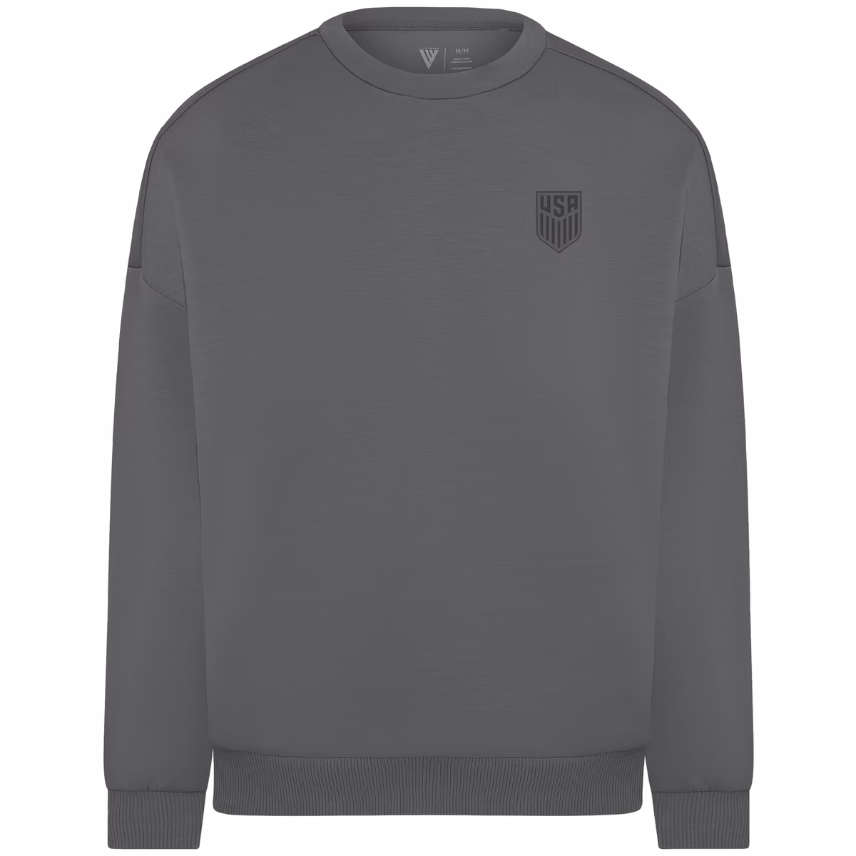 Men's Levelwear Gray USMNT Luxe Signature Tri-Blend Sweatshirt 1 Men's Levelwear Gray USMNT Luxe Signature Tri-Blend Sweatshirt