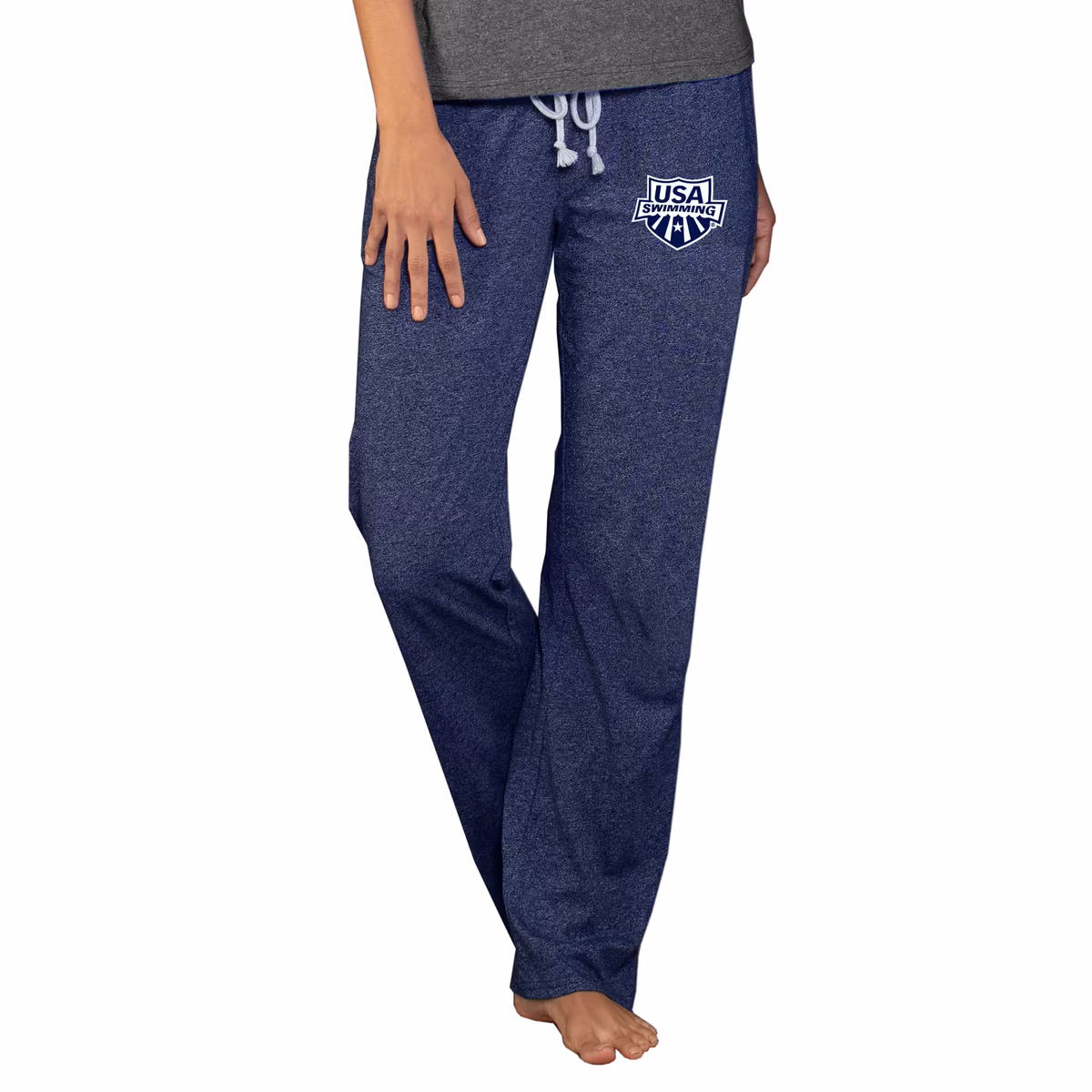 Women's Concepts Sport Navy USA Swimming Quest Knit Pants 2 Women's Concepts Sport Navy USA Swimming Quest Knit Pants