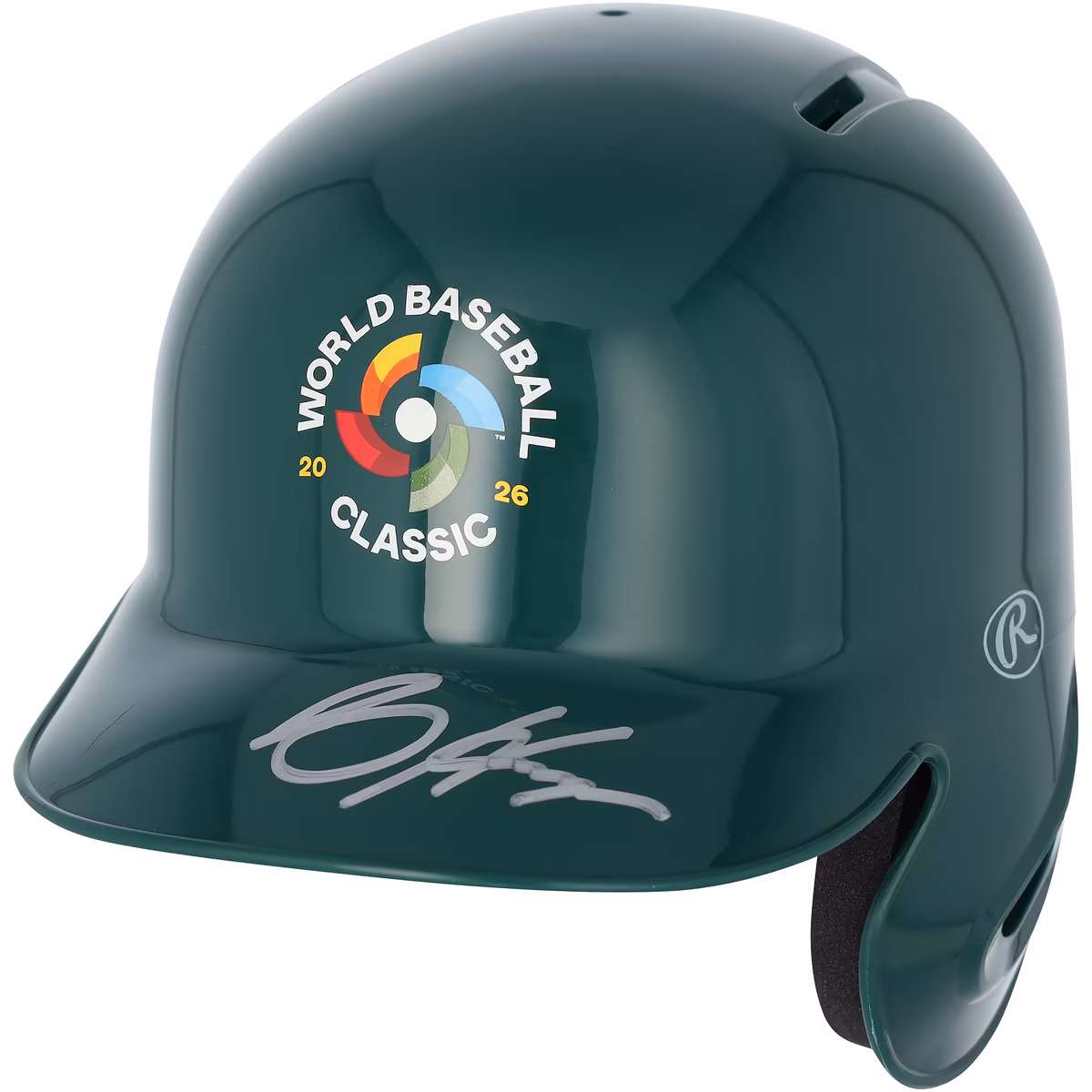Bryce Harper USA Baseball Autographed 2026 World Baseball Classic Logo Mini Batting Helmet 7 Bryce Harper USA Baseball Autographed 2026 World Baseball Classic Logo Mini Batting Helmet