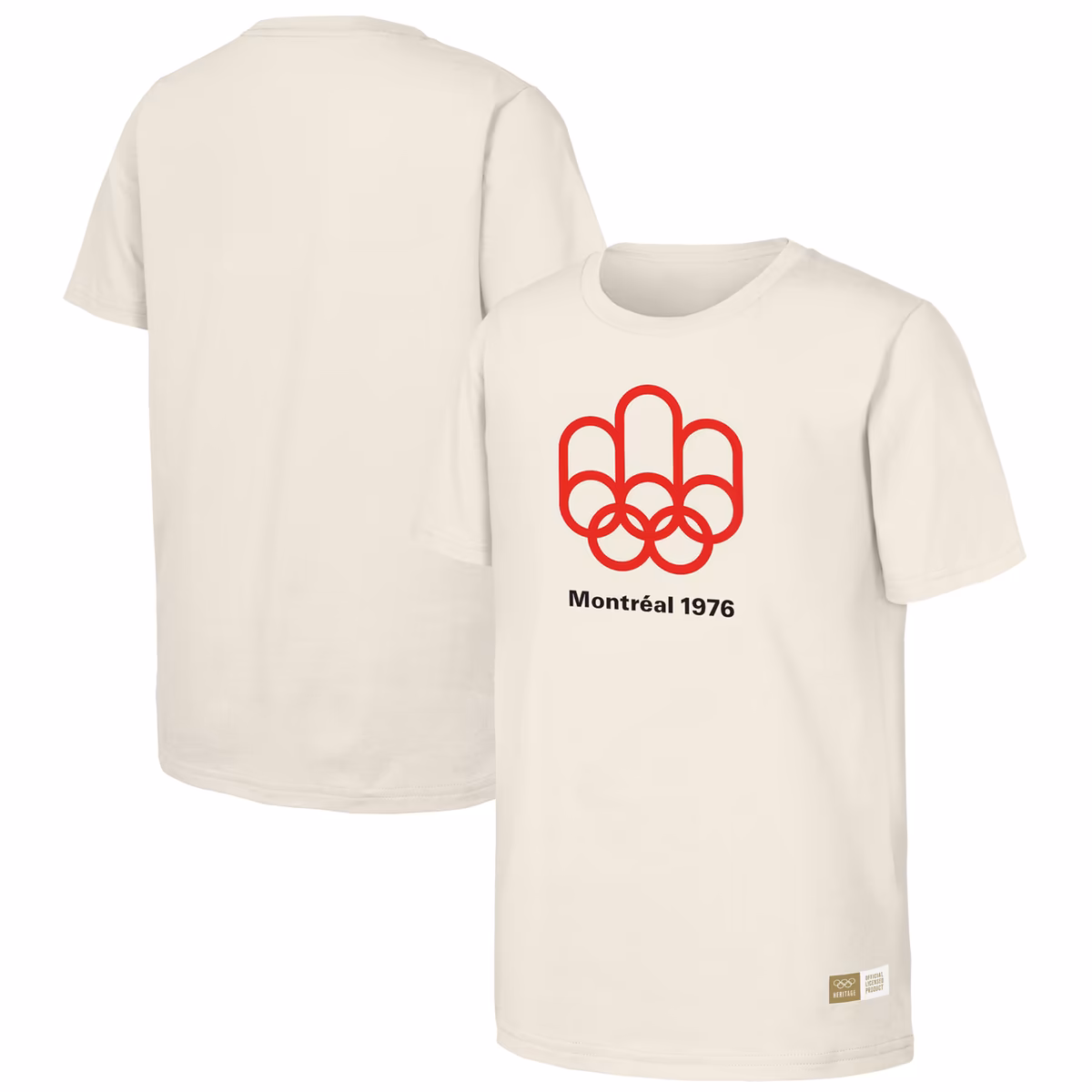 Men's  Natural 1976 Montreal Games Olympic Heritage T-Shirt