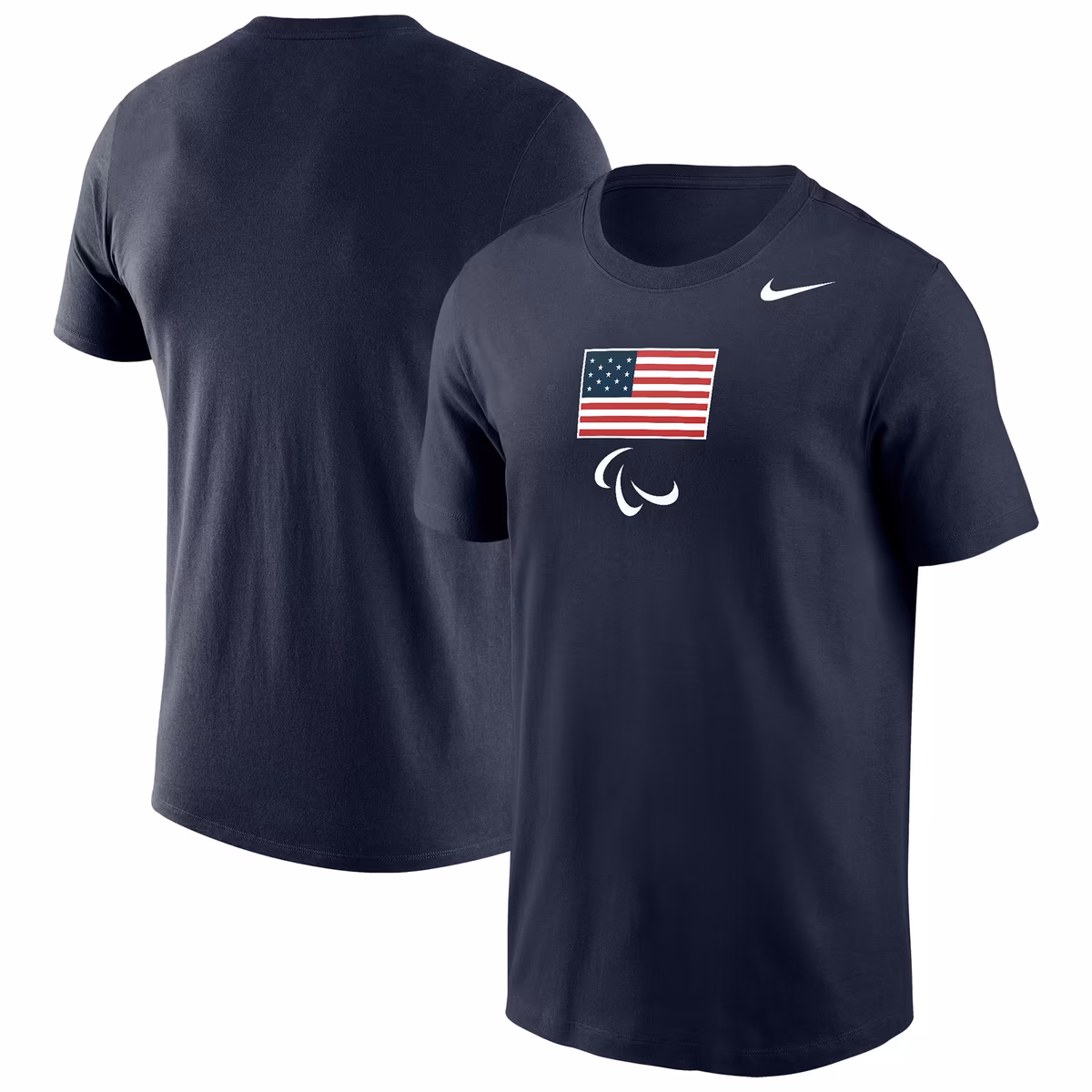Men's Nike  Navy U.S. Paralympics Performance T-Shirt