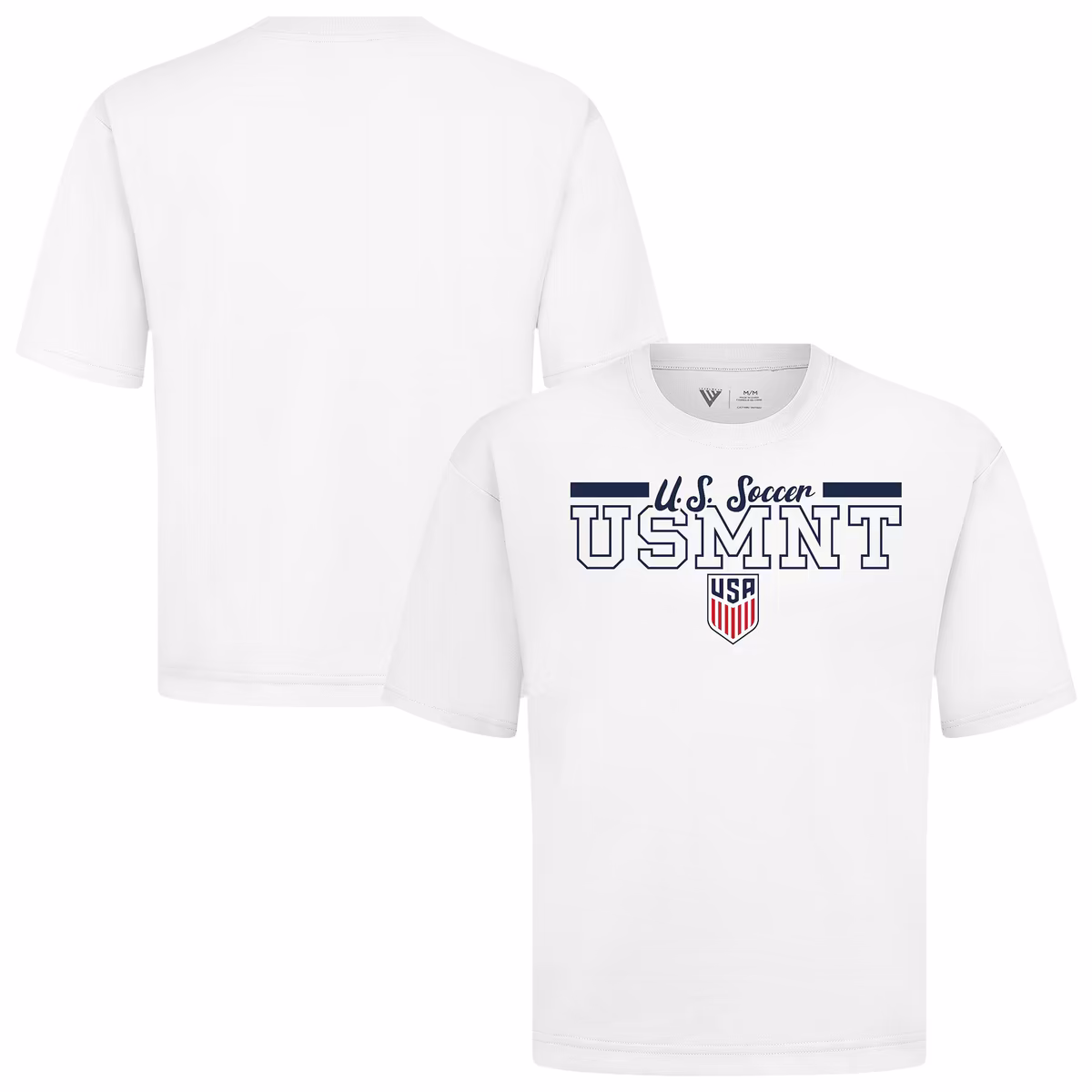 Men's Levelwear  White USMNT Vanguard Luxe Signature T-Shirt
