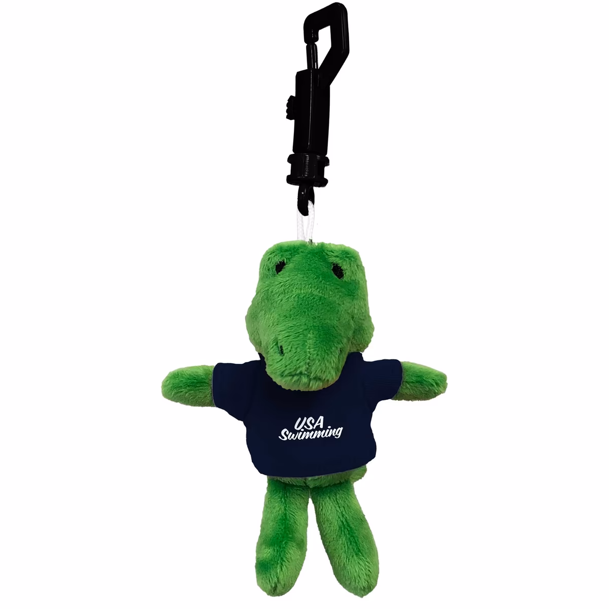 USA Swimming 4.5" Alligator Plush Toy Keychain 1 USA Swimming 4.5" Alligator Plush Toy Keychain