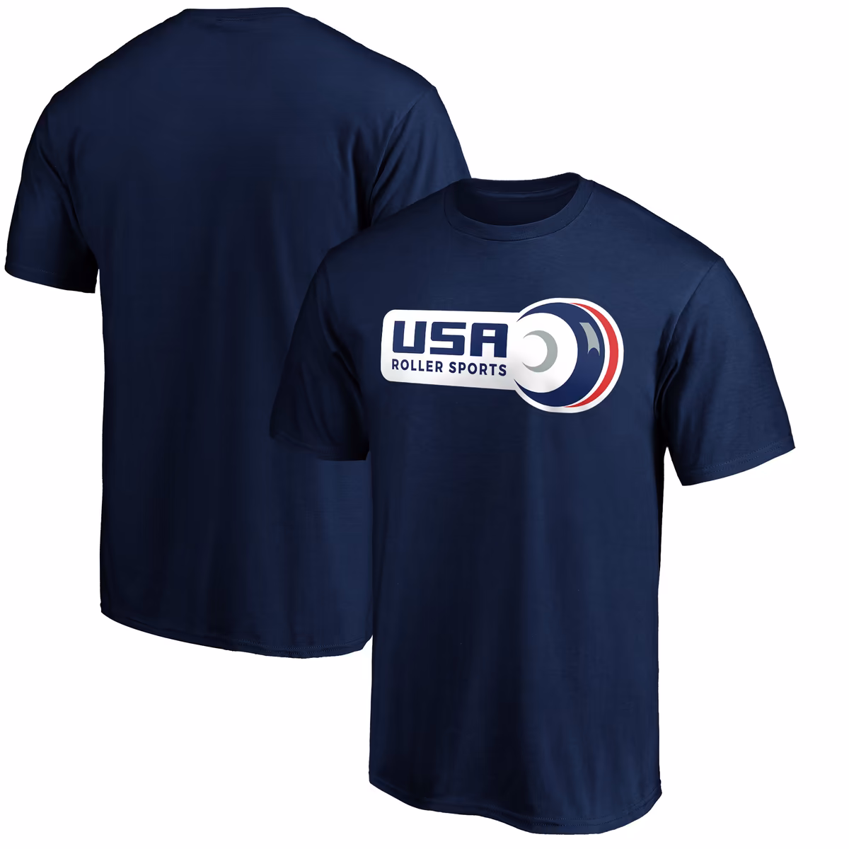 Men's Navy USA Roller Sports Primary Logo T-Shirt 7 Men's Navy USA Roller Sports Primary Logo T-Shirt