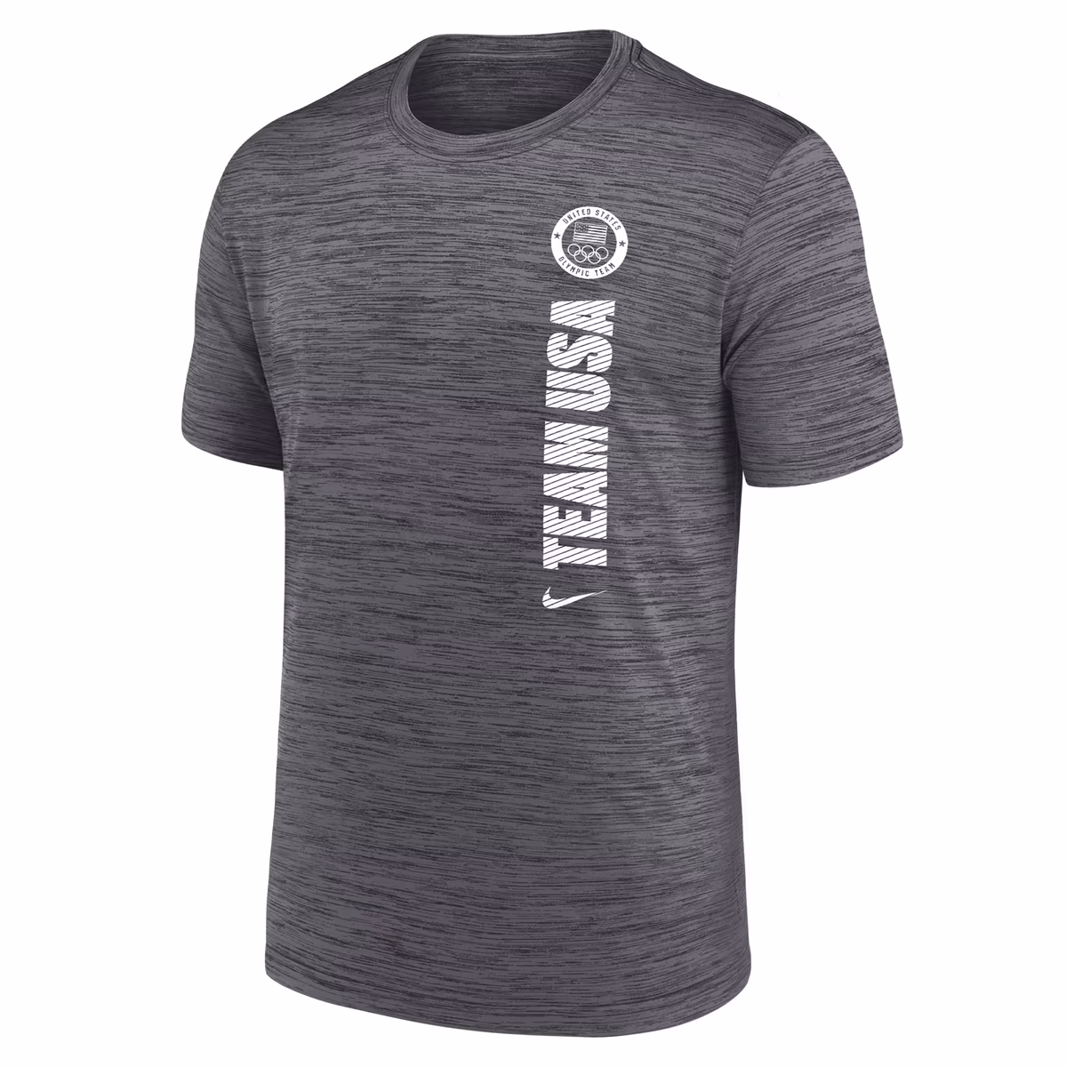 Men's Nike Gray Team USA Velocity Performance T-Shirt 2 Men's Nike Gray Team USA Velocity Performance T-Shirt