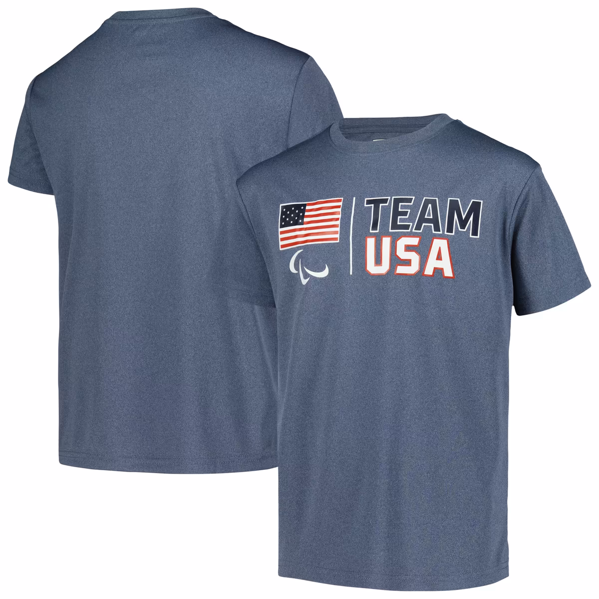 Youth Navy U.S. Paralympics Country Pride T-Shirt 1 Youth Navy U.S. Paralympics Country Pride T-Shirt