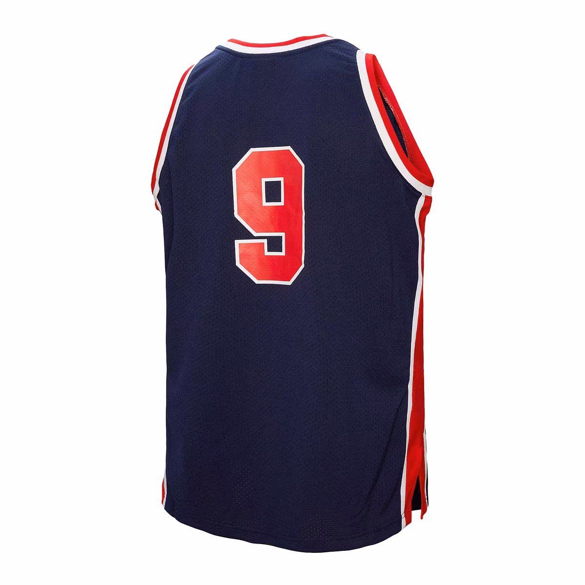 Men's Mitchell & Ness Michael Jordan Navy USA Basketball 1984 Authentic Jersey 3 Men's Mitchell & Ness Michael Jordan Navy USA Basketball 1984 Authentic Jersey