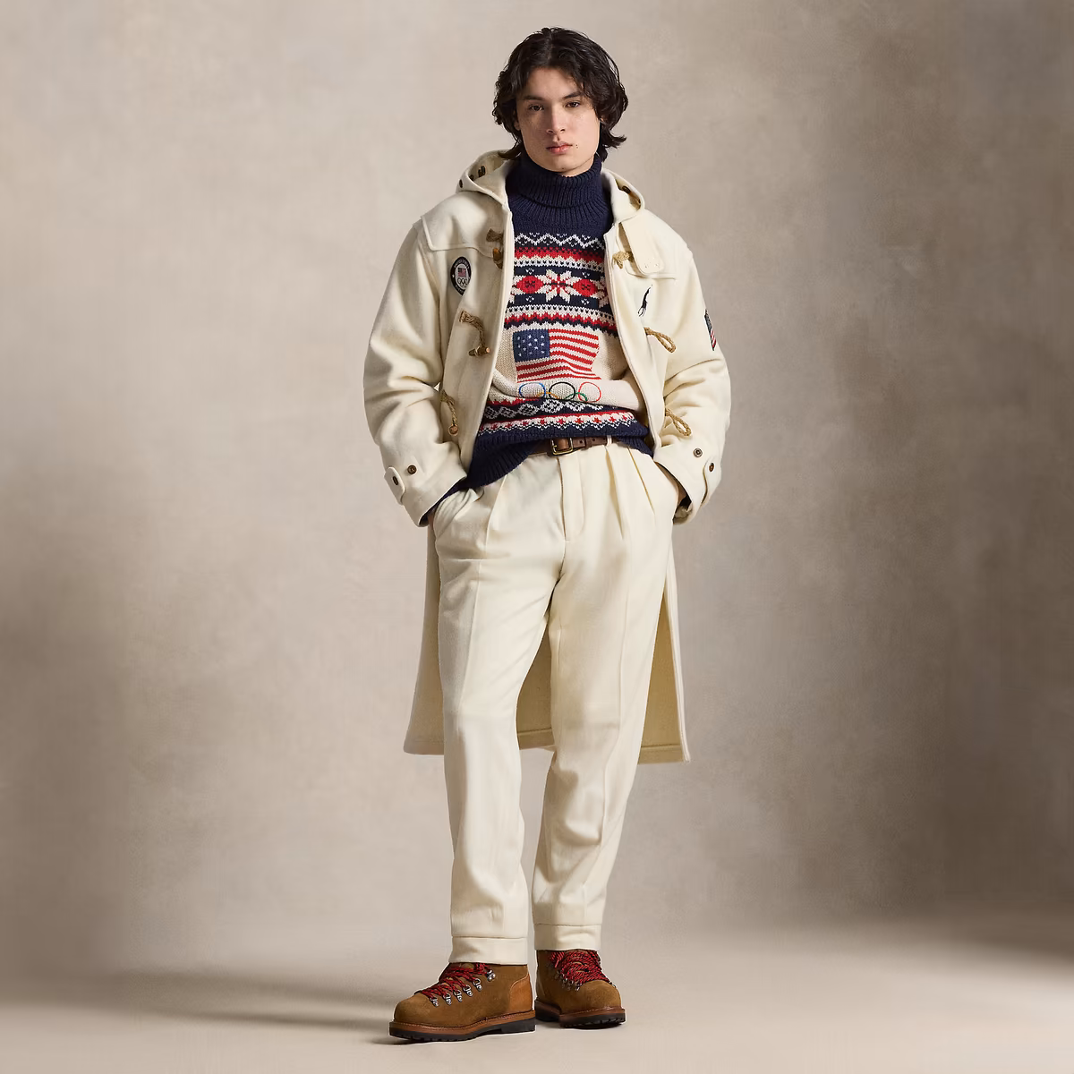Men's Polo Ralph Lauren Team USA Opening Ceremony Toggle Coat