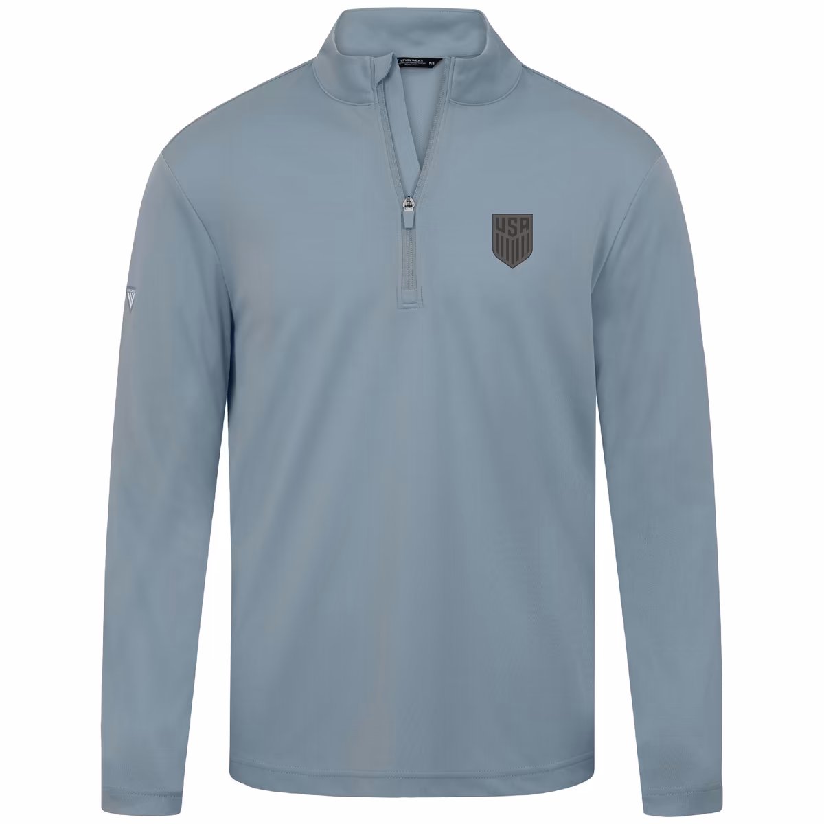 Men's Levelwear Gray USMNT Heron Quarter-Zip Sweatshirt 7 Men's Levelwear Gray USMNT Heron Quarter-Zip Sweatshirt