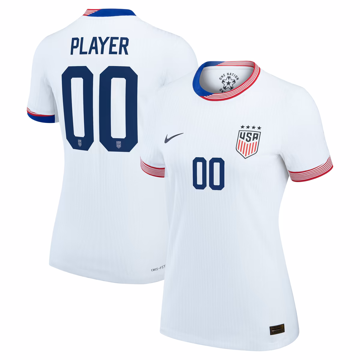 Women's Nike White USWNT 2024 Home Match Authentic Pick-A-Player Jersey 6 Women's Nike White USWNT 2024 Home Match Authentic Pick-A-Player Jersey