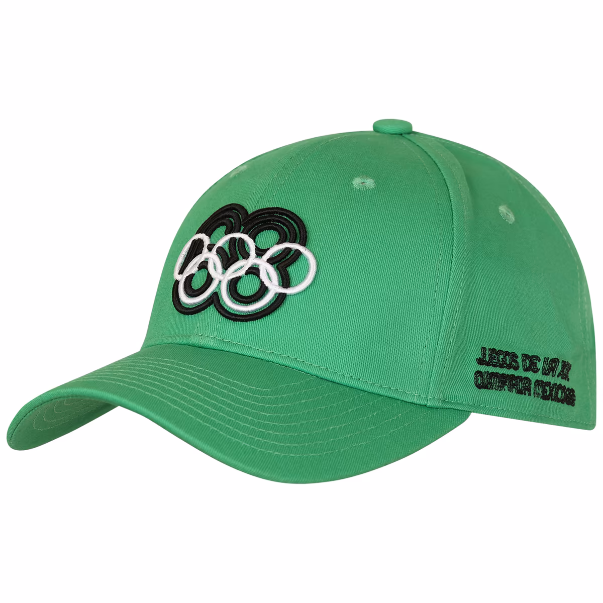 Men's Outerstuff Green Olympic Games Mexico City 1968 Olympic Games Heritage Dad Hat