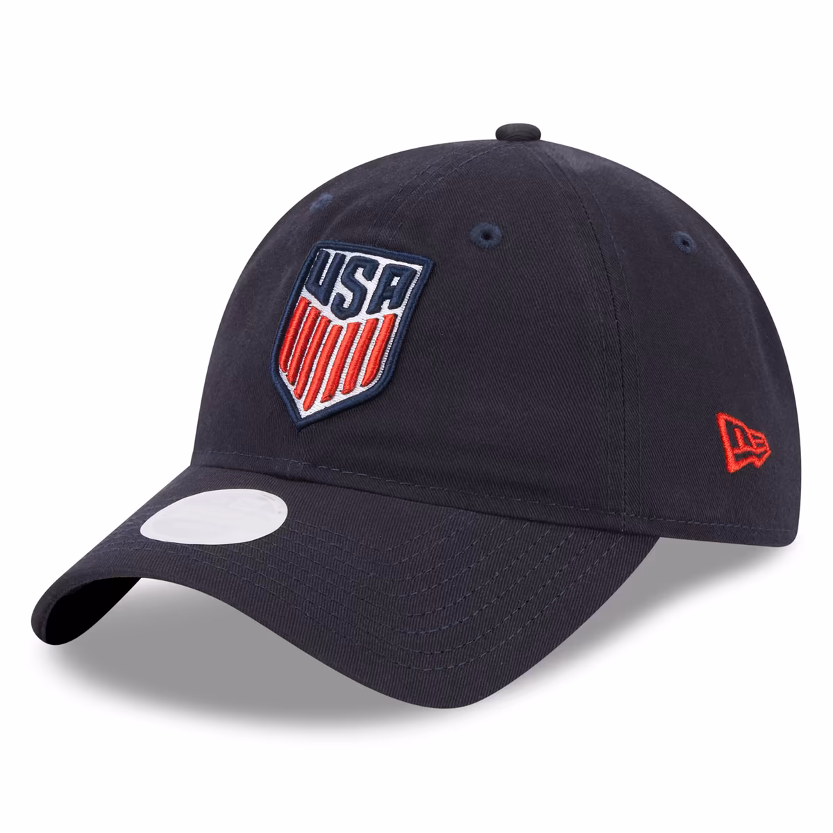 Women's New Era Navy USMNT Core Classic 2.0 Adjustable Hat