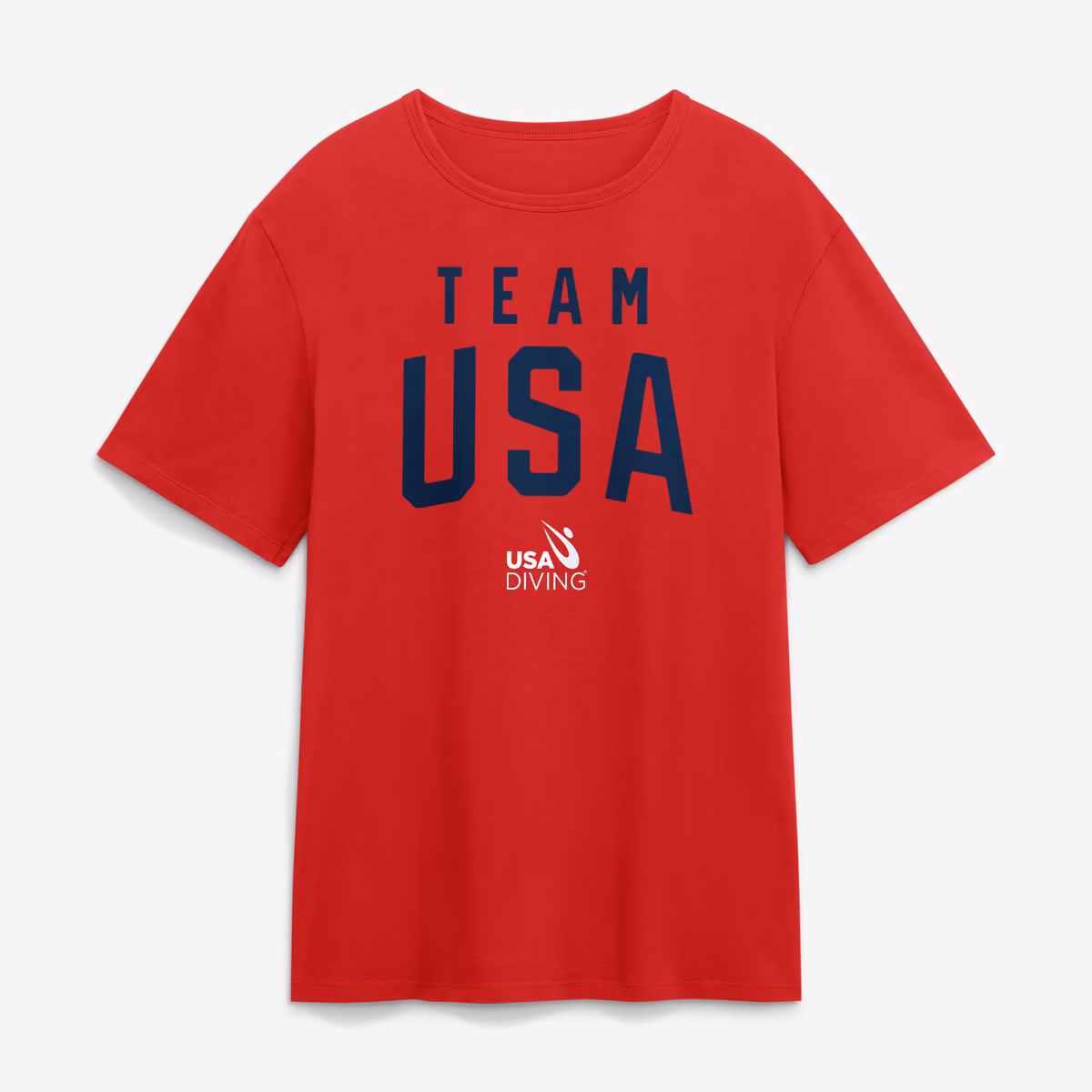 Men's Red Team USA Summer Games Diving T-Shirt