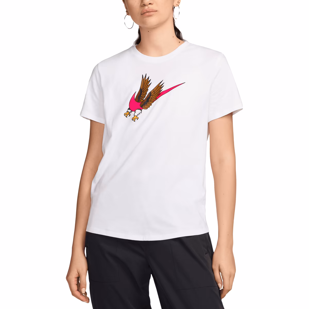 Women's Nike White Team USA Essentials Eagle T-Shirt