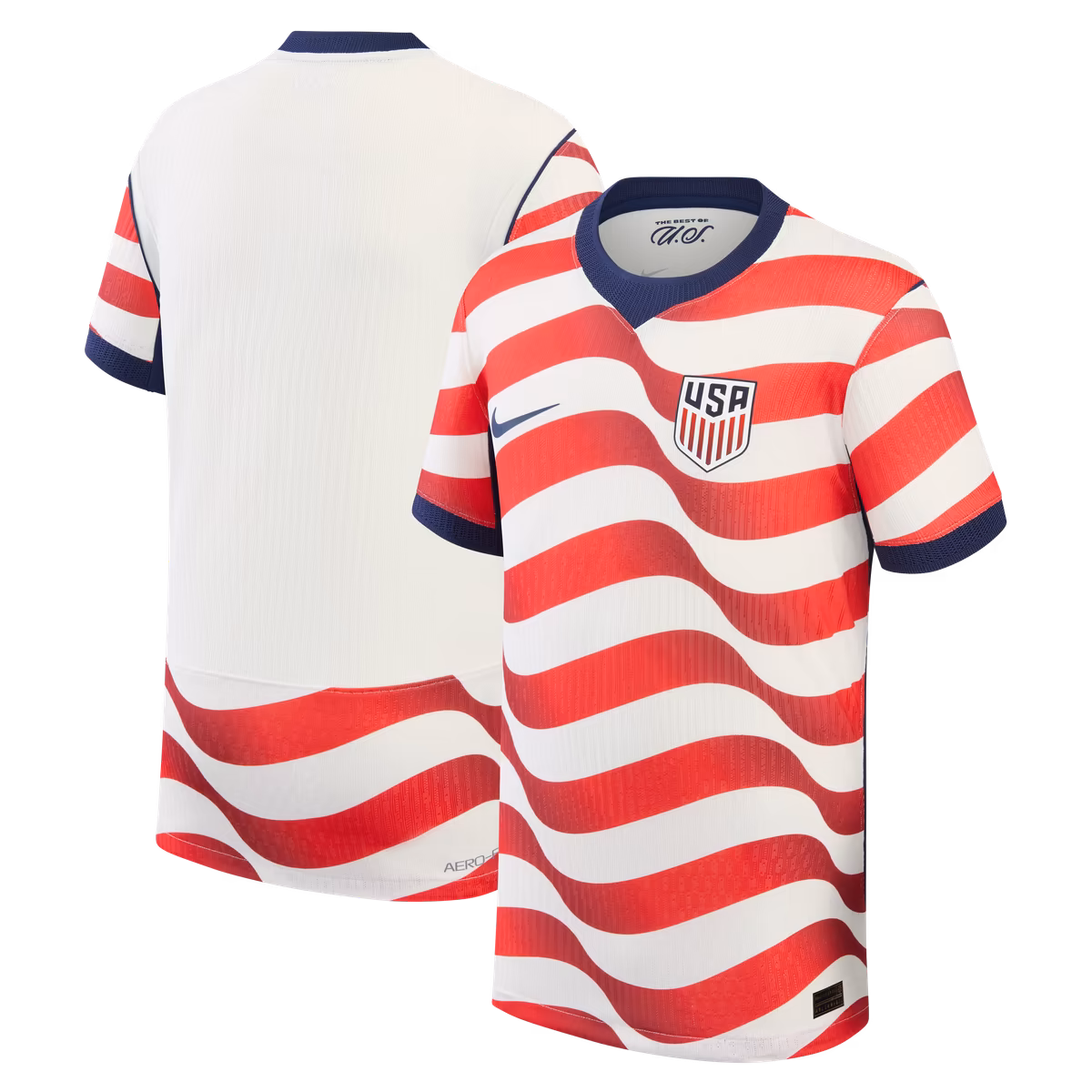 Youth Nike  White USMNT 2026 Home Match Authentic Jersey