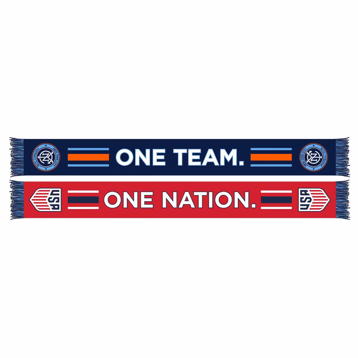 New York City FC USMNT One Nation One Team Scarf