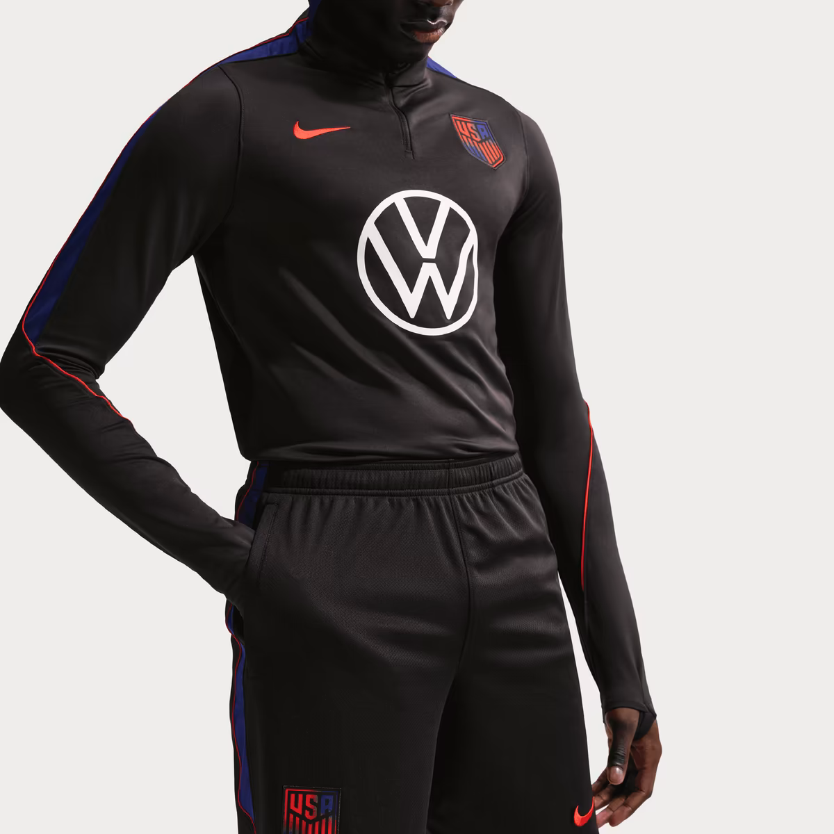 Men's Nike Black USMNT 2026 Strike Dri-FIT Shorts 4 Men's Nike Black USMNT 2026 Strike Dri-FIT Shorts