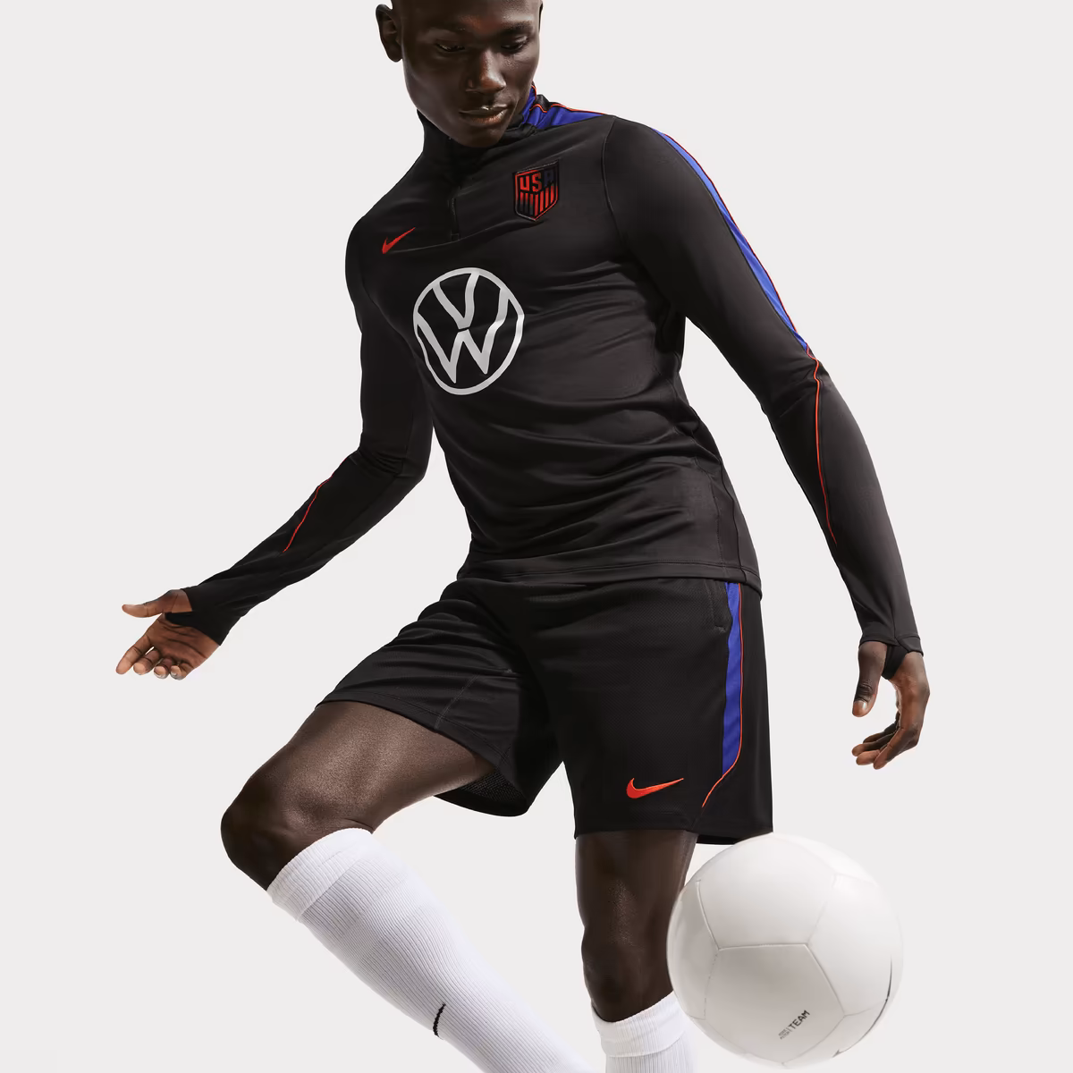 Men's Nike Black USMNT 2026 Strike Dri-FIT Shorts 5 Men's Nike Black USMNT 2026 Strike Dri-FIT Shorts