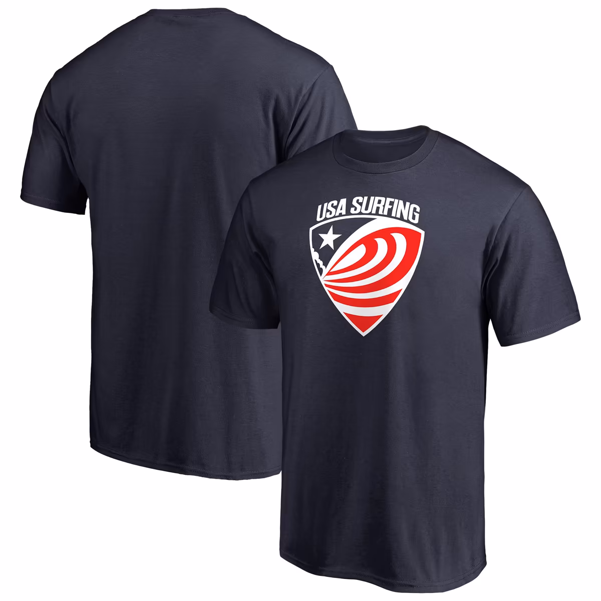 Men's Navy USA Surfing Primary Logo T-Shirt
