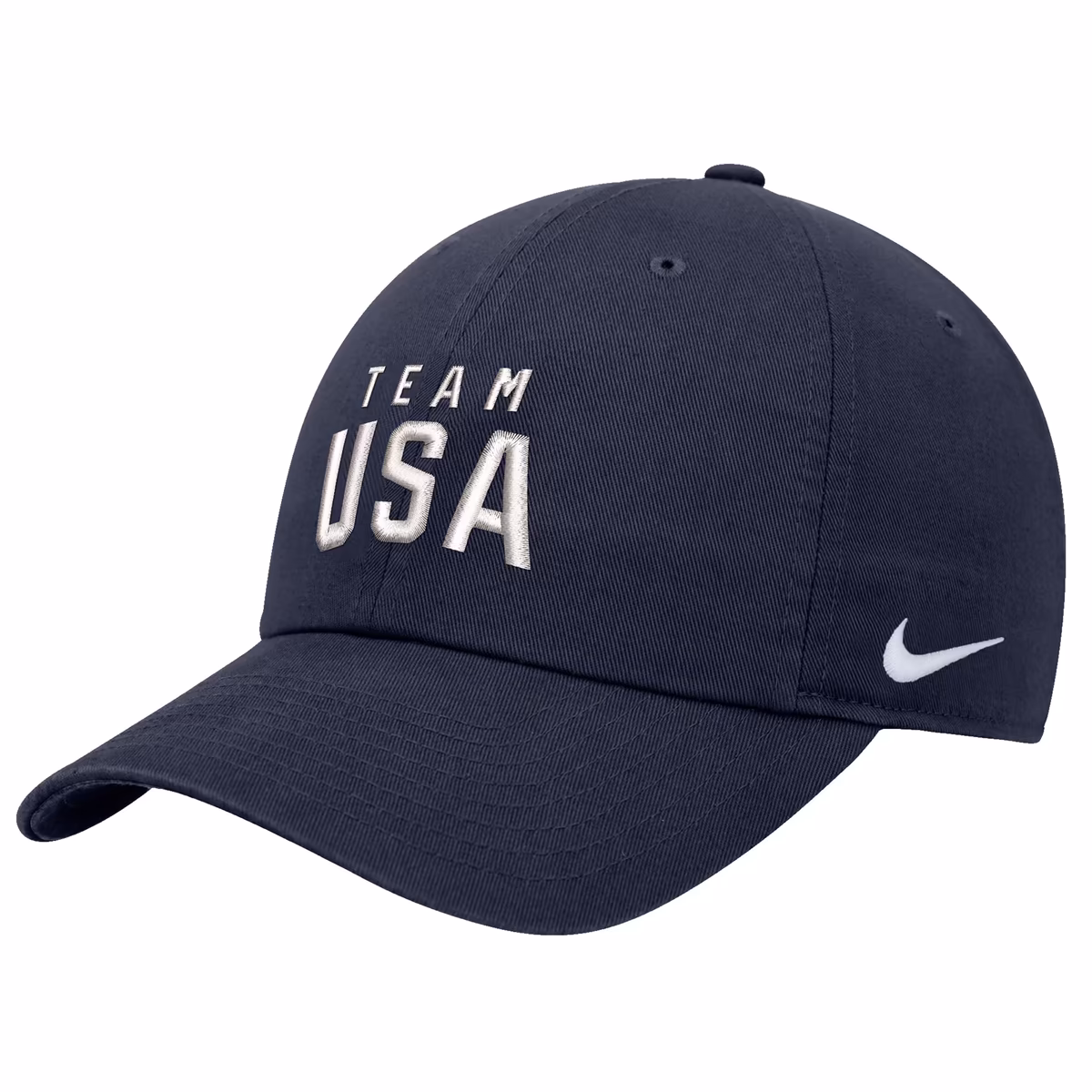 Men's Nike Navy Team USA Club Unstructured Adjustable Dri-FIT Hat