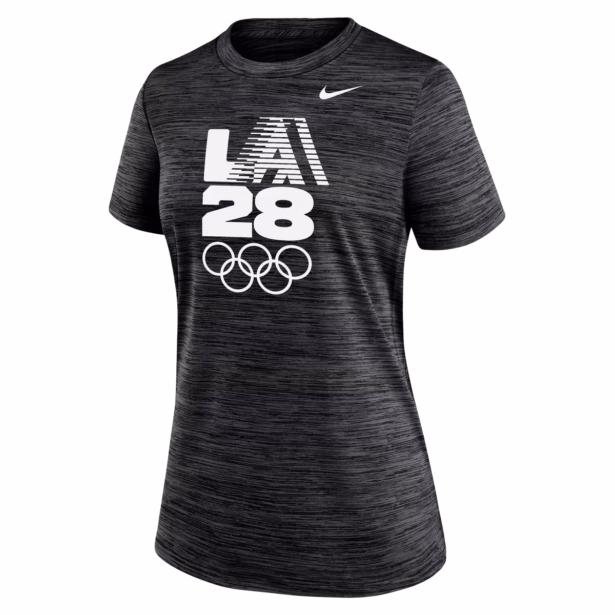 Women's Nike Black LA28 Summer Olympics Velocity Dri-FIT T-Shirt 2 Women's Nike Black LA28 Summer Olympics Velocity Dri-FIT T-Shirt