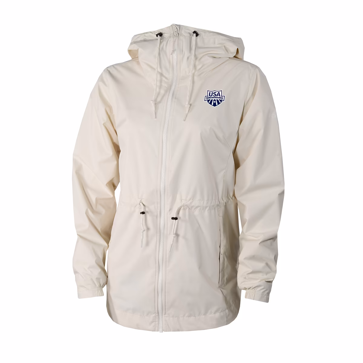 Women's Columbia White USA Swimming Lily Park Full-Zip Rain Jacket 3 Women's Columbia White USA Swimming Lily Park Full-Zip Rain Jacket