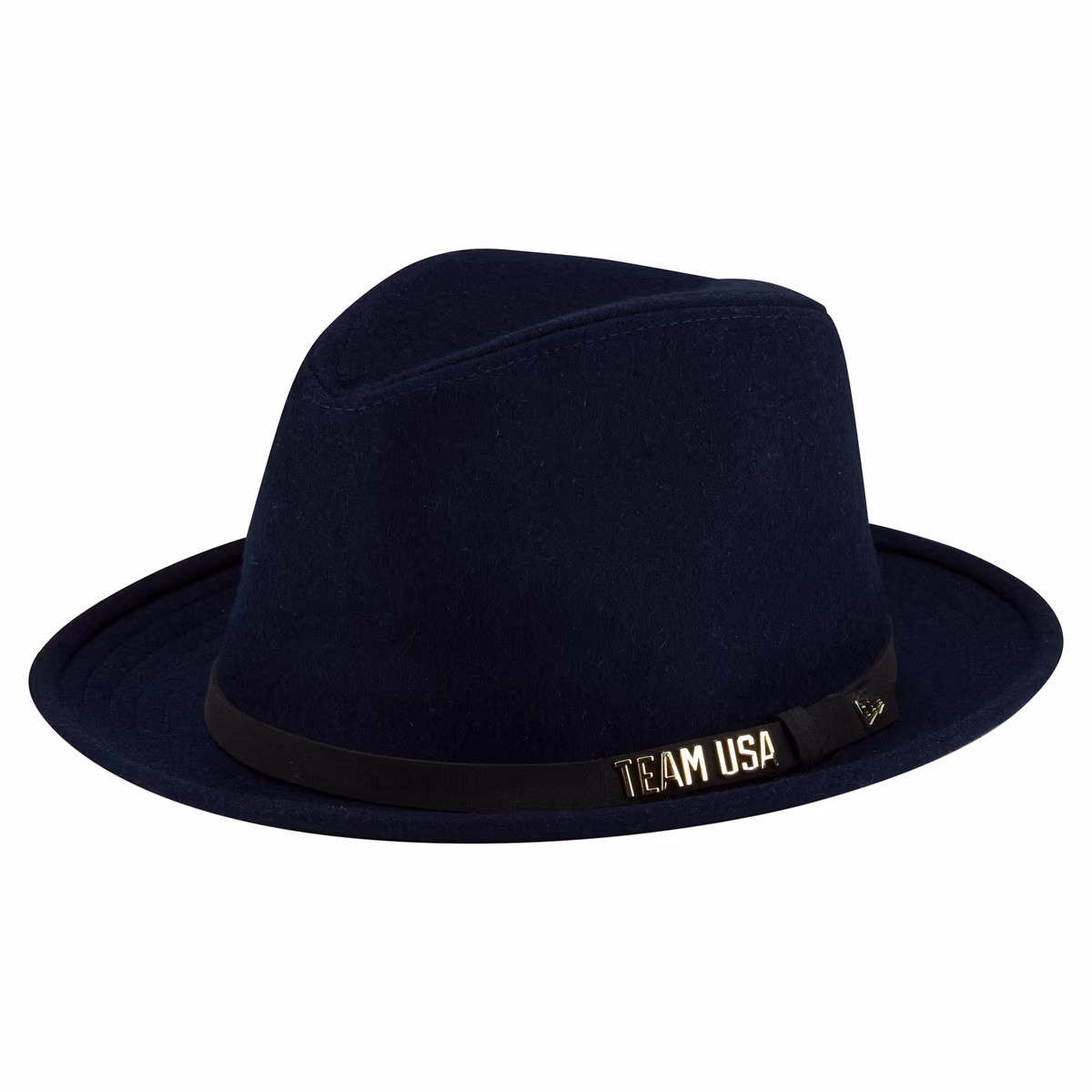 Men's New Era  Navy Team USA Badge Fedora