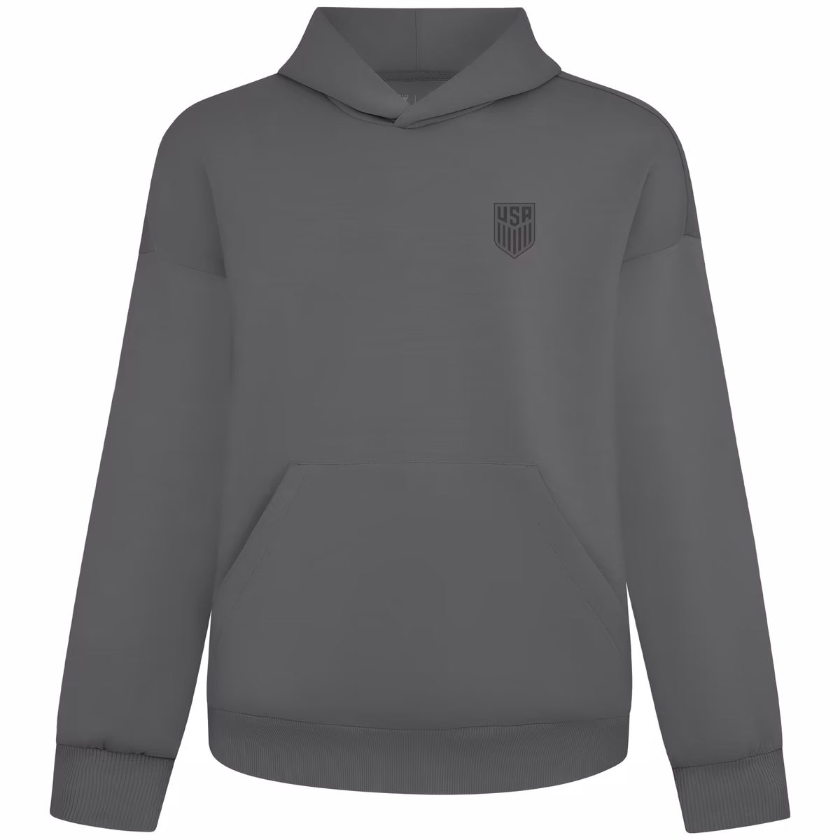 Men's Levelwear Gray USMNT Luxe Signature Tri-Blend Hoodie 3 Men's Levelwear Gray USMNT Luxe Signature Tri-Blend Hoodie