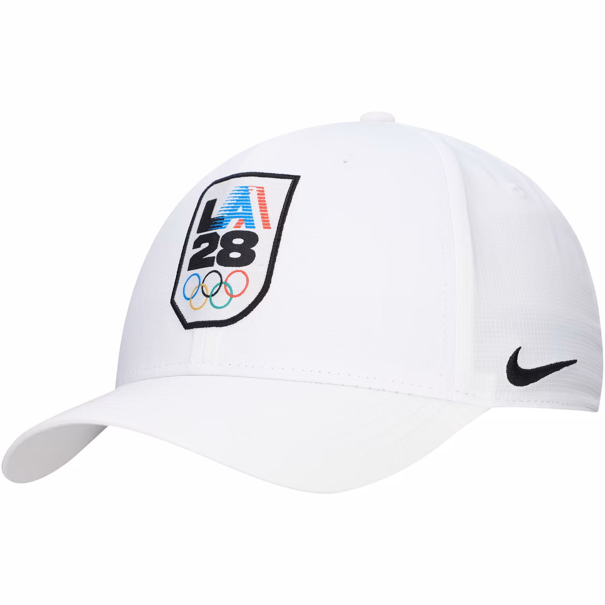 Men's Nike White LA28 Club Ripstop Performance Adjustable Hat