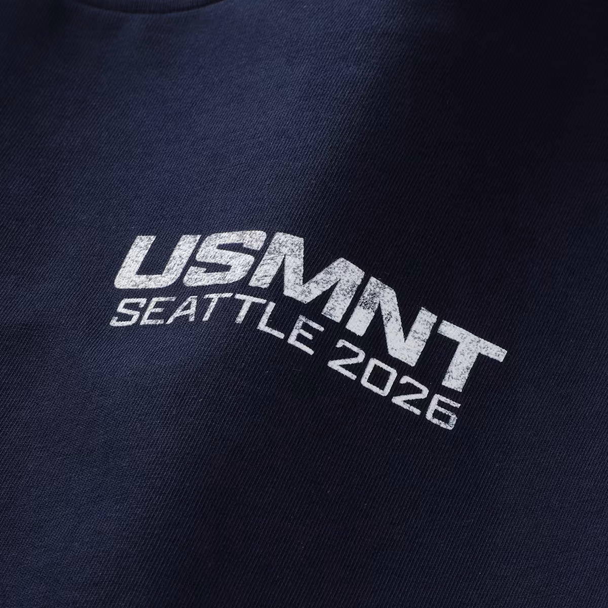 Unisex Uscape Apparel Navy Host City U.S. Soccer x Seattle Crest 2026 T-Shirt 4 Unisex Uscape Apparel Navy Host City U.S. Soccer x Seattle Crest 2026 T-Shirt
