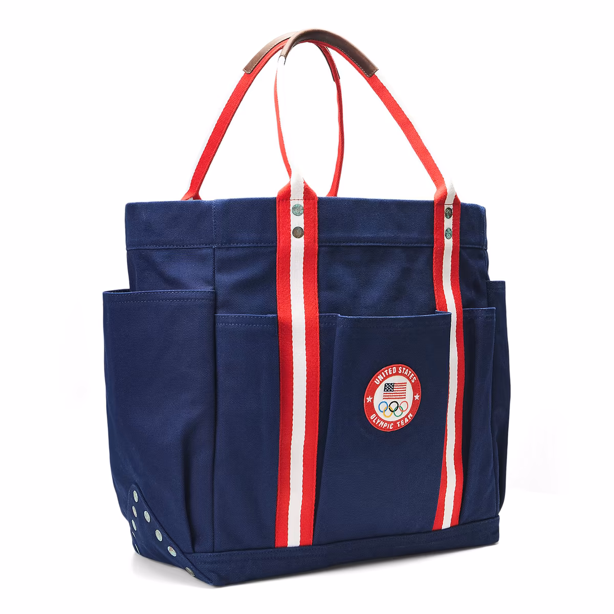 Polo Ralph Lauren Team USA 2024 Summer Olympics Patch Tote Bag