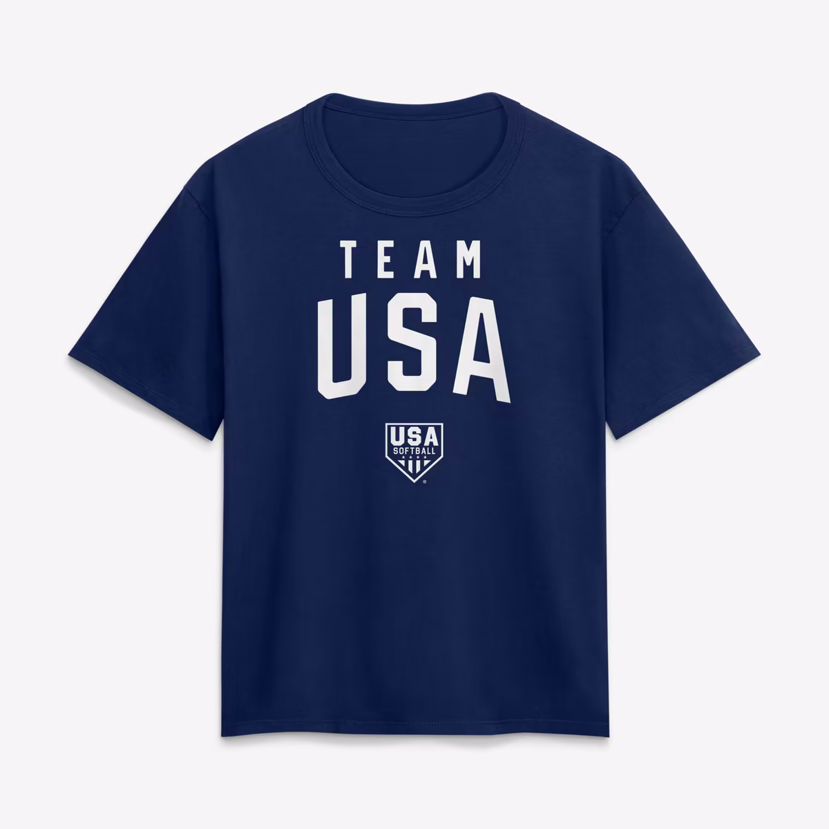 Women's Navy Team USA Summer Games Softball T-Shirt