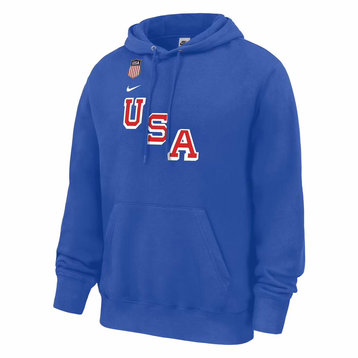 Men's Nike Auston Matthews Royal US Hockey 2026 Name & Number Hoodie 2 Men's Nike Auston Matthews Royal US Hockey 2026 Name & Number Hoodie