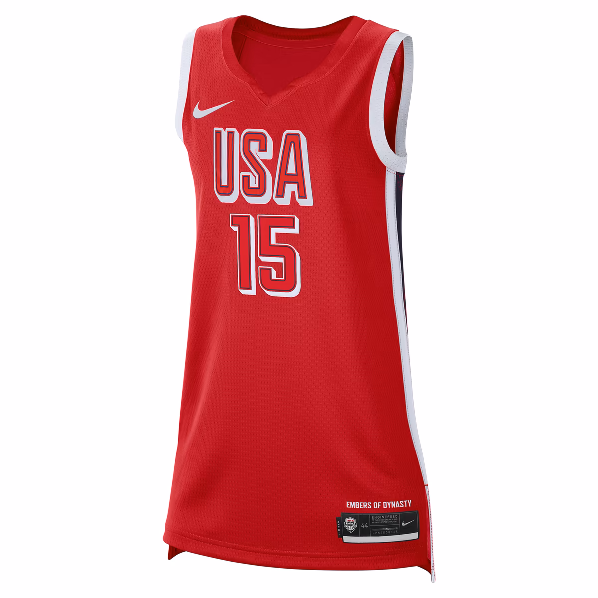 Unisex Nike Brittney Griner Red Women's USA Basketball 2024 Swingman Player Jersey 2 Unisex Nike Brittney Griner Red Women's USA Basketball 2024 Swingman Player Jersey