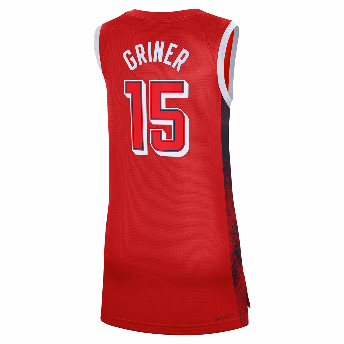 Unisex Nike Brittney Griner Red Women's USA Basketball 2024 Swingman Player Jersey 3 Unisex Nike Brittney Griner Red Women's USA Basketball 2024 Swingman Player Jersey