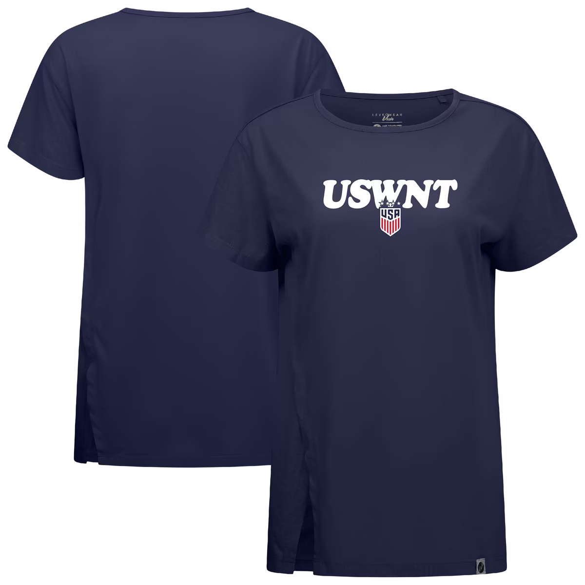 Women's Levelwear  Navy USWNT Influx Reunion T-Shirt