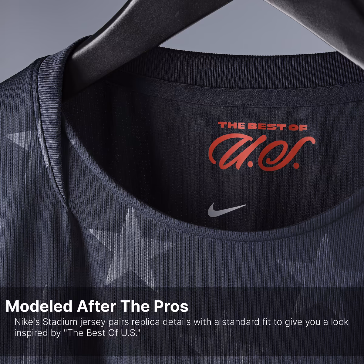 Men's Nike Tyler Adams Blue USMNT 2026 Away Stadium Replica Jersey 5 Men's Nike Tyler Adams Blue USMNT 2026 Away Stadium Replica Jersey