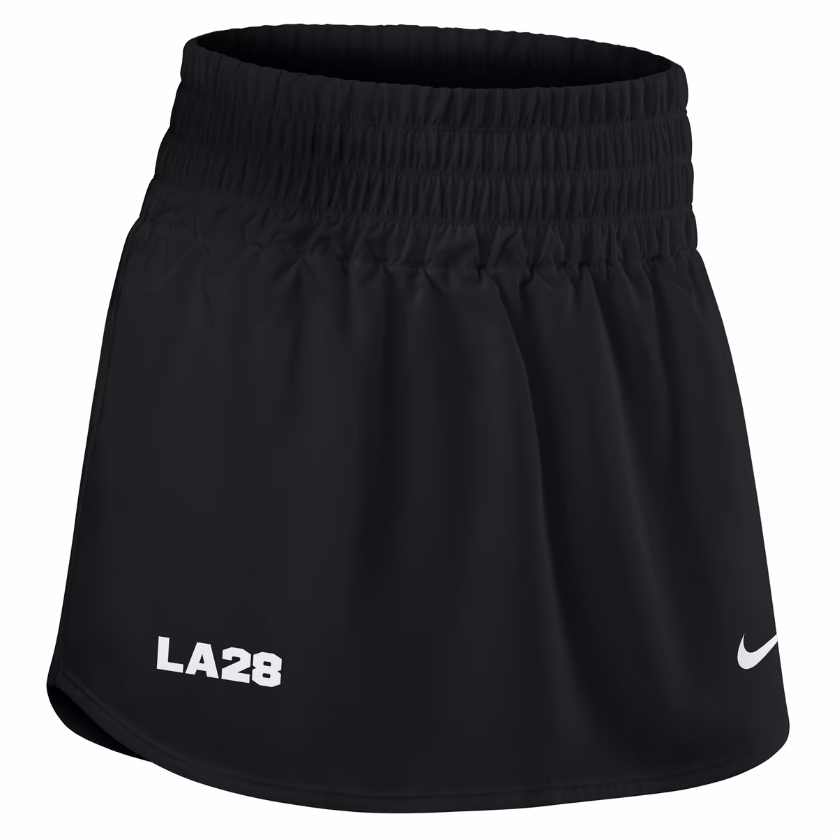 Women's Nike Black LA28 Summer Olympics One Dri-FIT Ultra High Rise Skort
