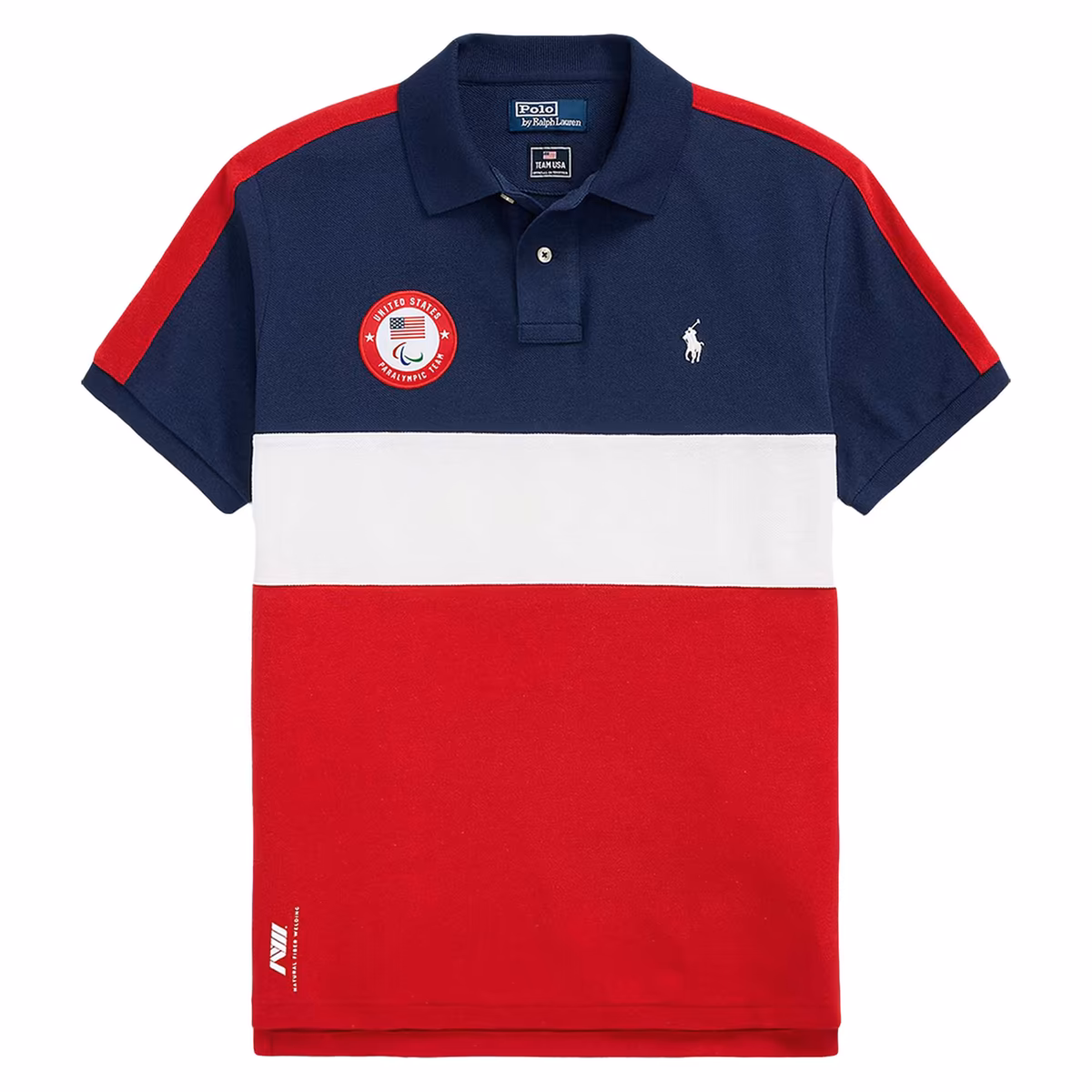 Unisex Polo Ralph Lauren Navy/Red Team USA Paris 2024 Summer Paralympics Villagewear Color-Block CLARUS® Polo 7 Unisex Polo Ralph Lauren Navy/Red Team USA Paris 2024 Summer Paralympics Villagewear Color-Block CLARUS® Polo