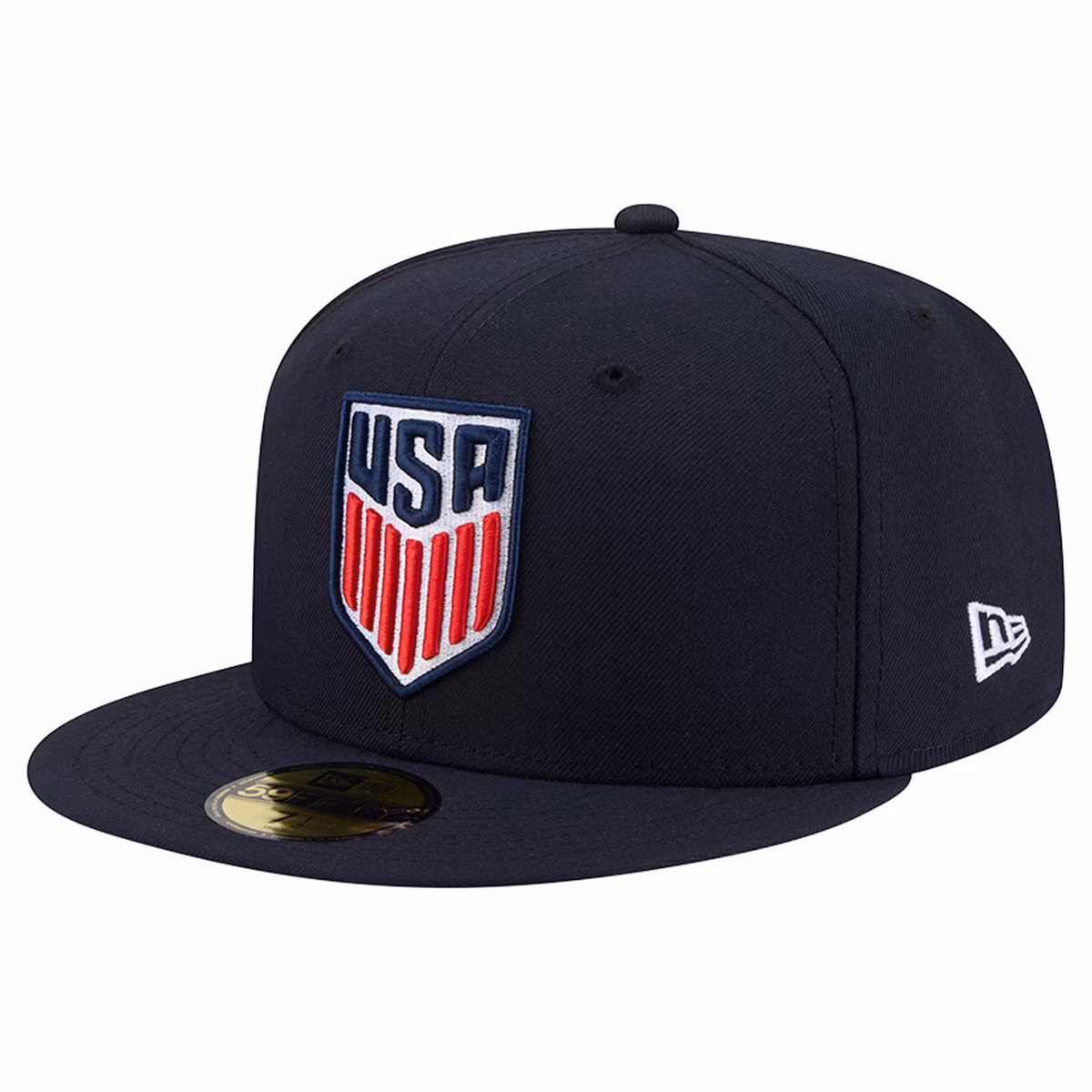 Men's New Era Navy USMNT 59FIFTY Fitted Hat 5 Men's New Era Navy USMNT 59FIFTY Fitted Hat