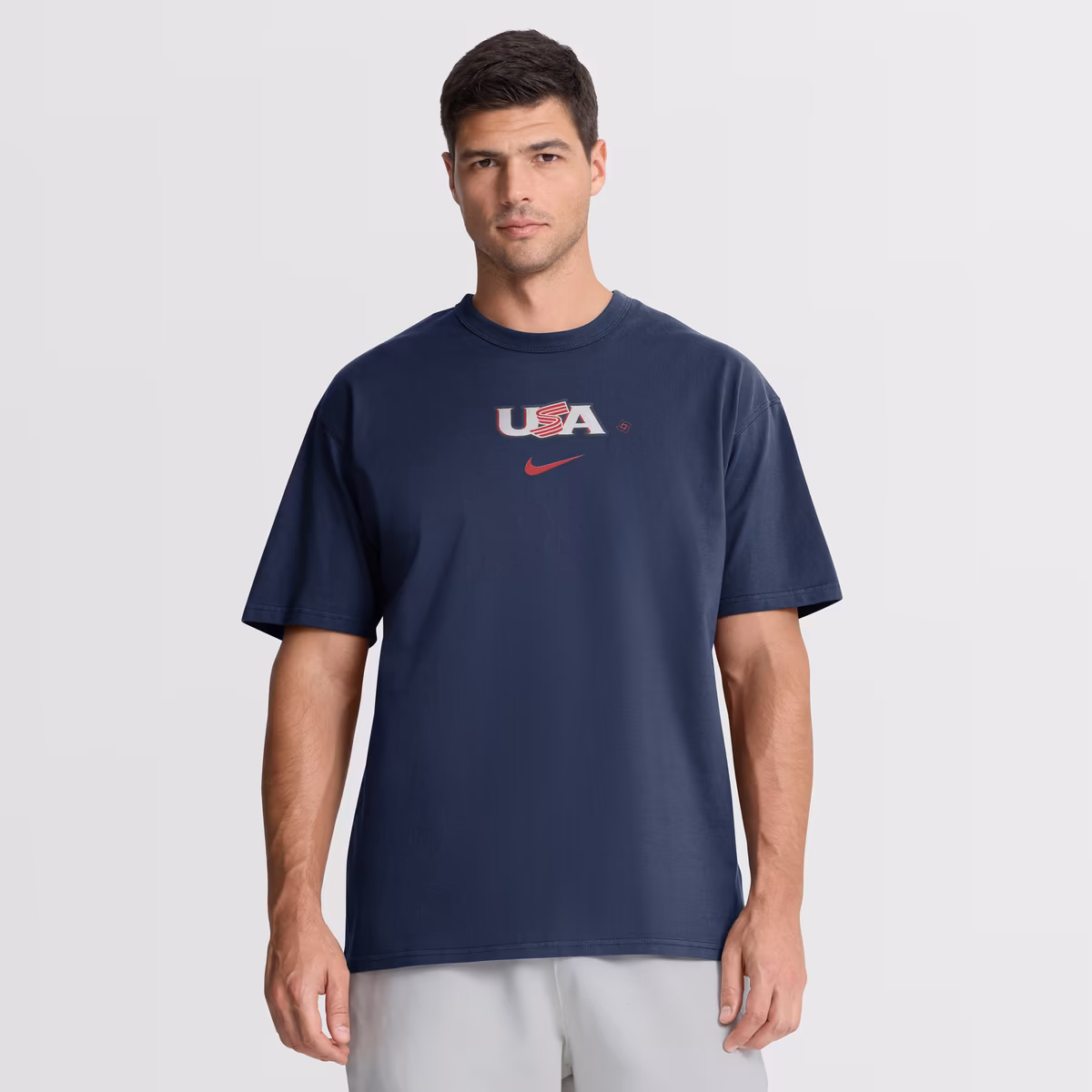 Men's Nike Navy USA Baseball 2026 World Baseball Classic Max90 T-Shirt