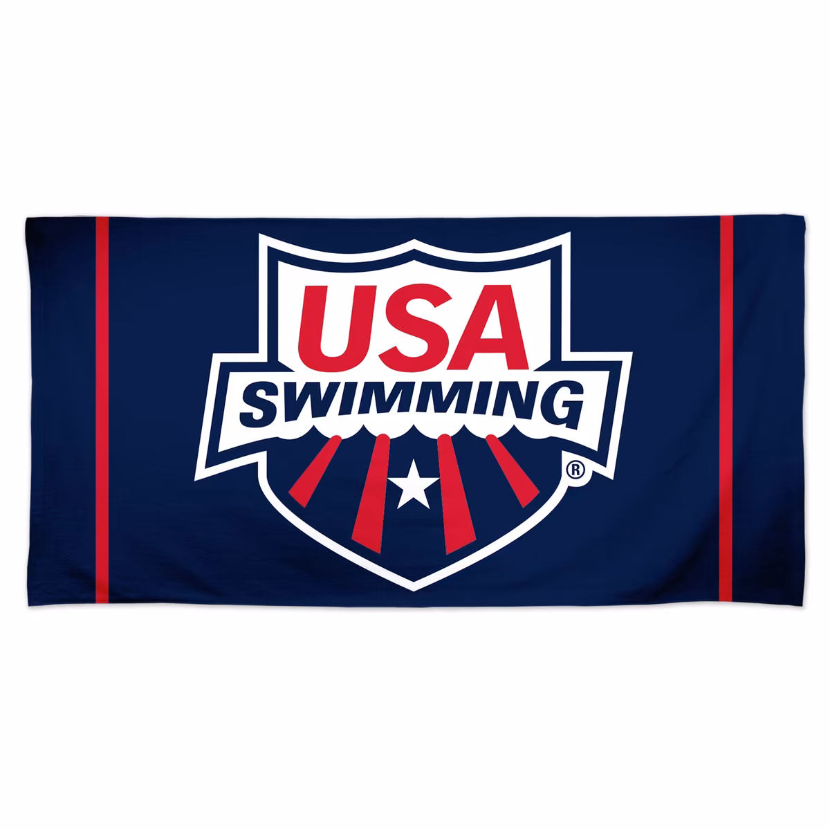 WinCraft Navy USA Swimming 30'' x 60'' Sublimated Beach Towel 6 WinCraft Navy USA Swimming 30'' x 60'' Sublimated Beach Towel