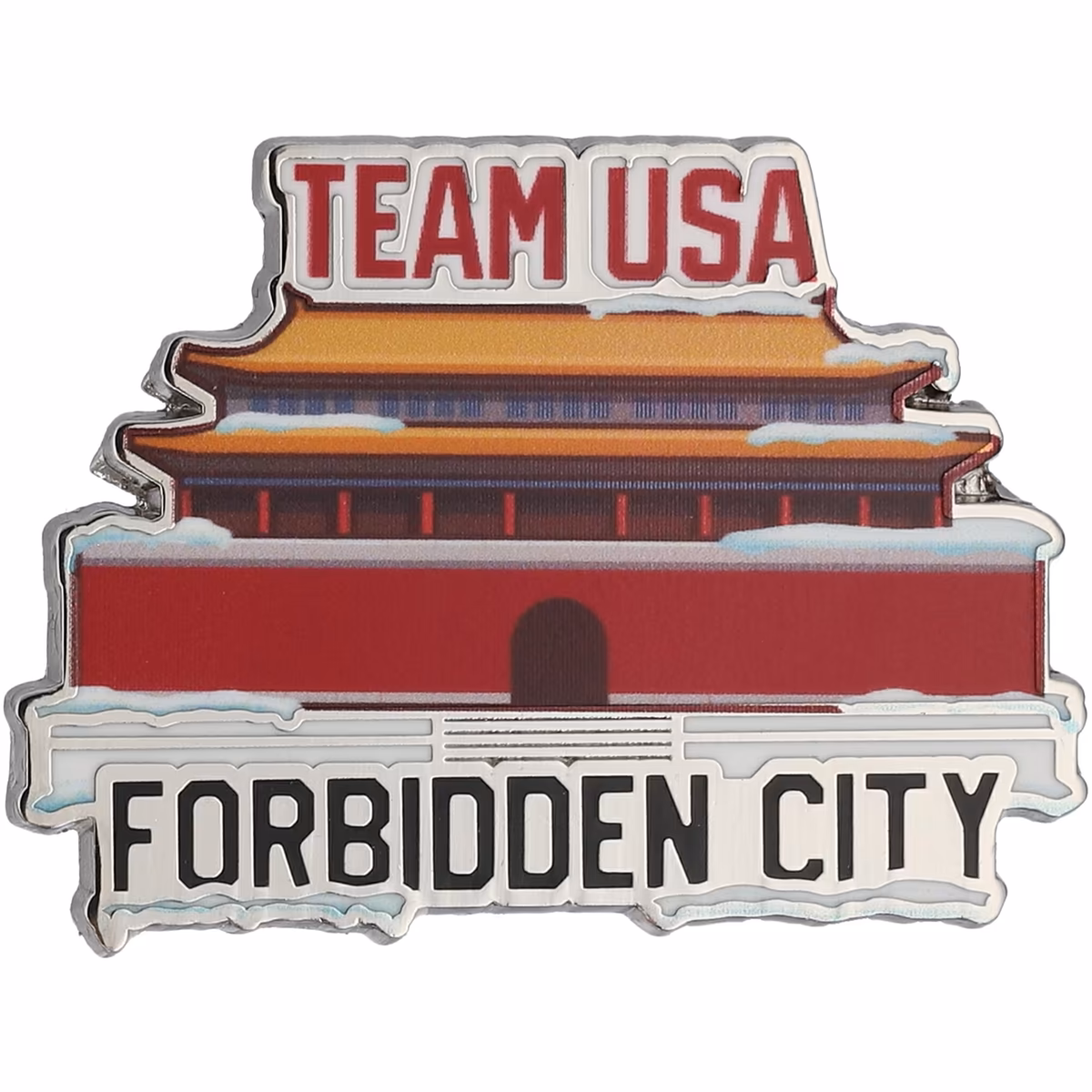 Team USA Beijing Forbidden City Pin