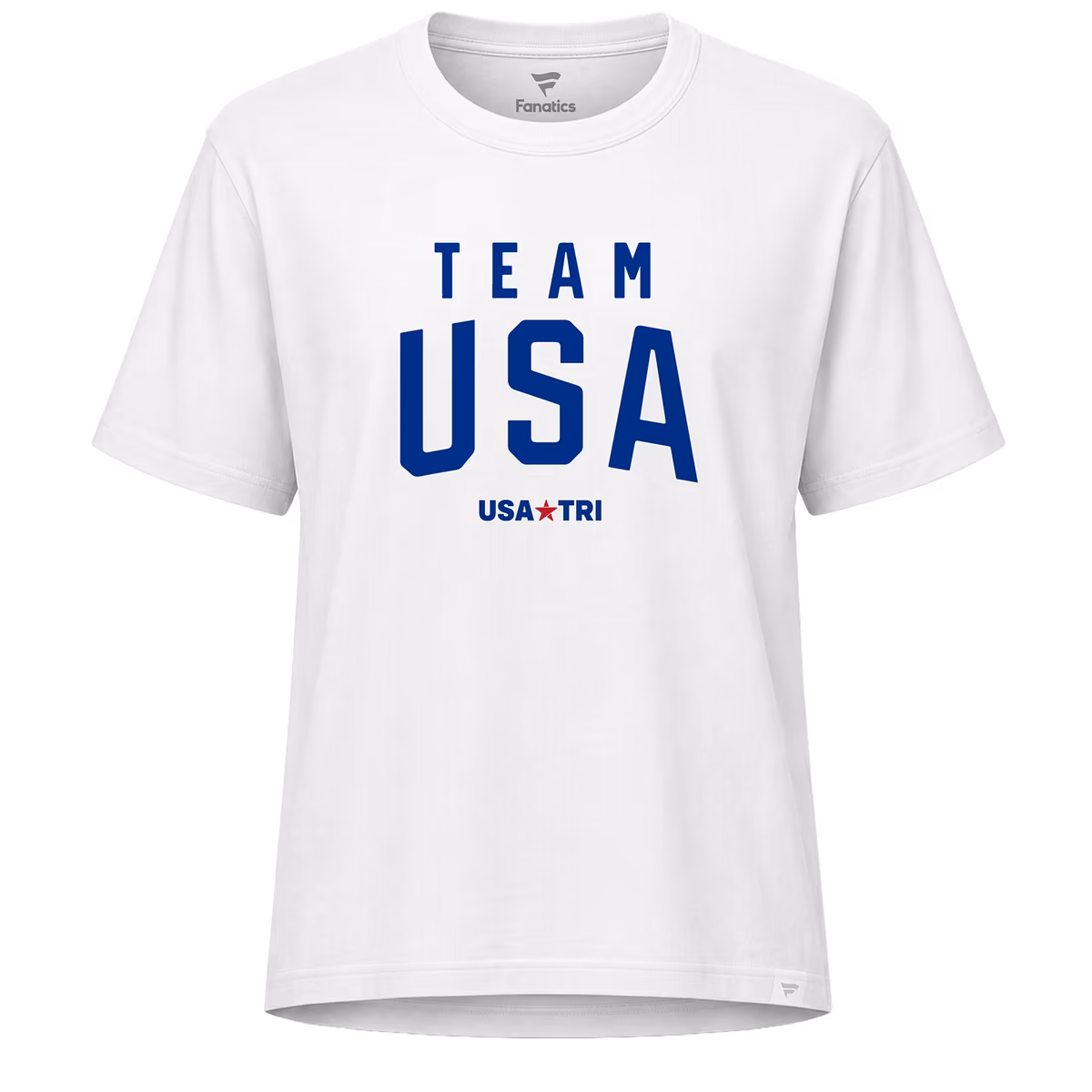 Women's White Team USA Summer Games Triathlon T-Shirt 10 Women's White Team USA Summer Games Triathlon T-Shirt