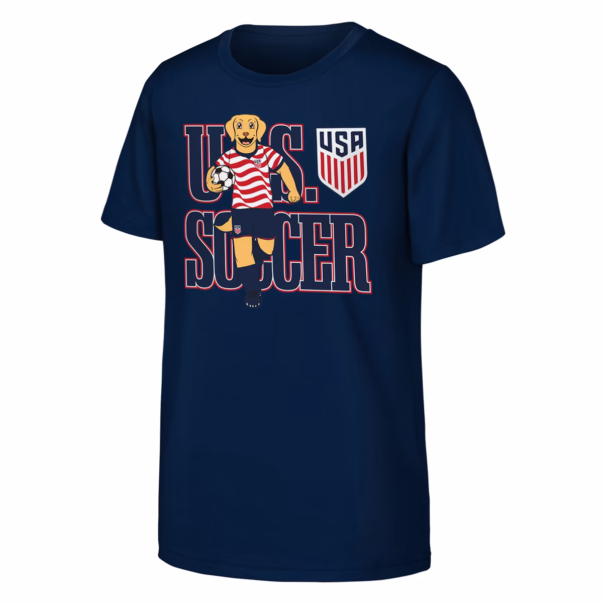 Youth Outerstuff Navy USMNT Free Kick Mascot T-Shirt 10 Youth Outerstuff Navy USMNT Free Kick Mascot T-Shirt