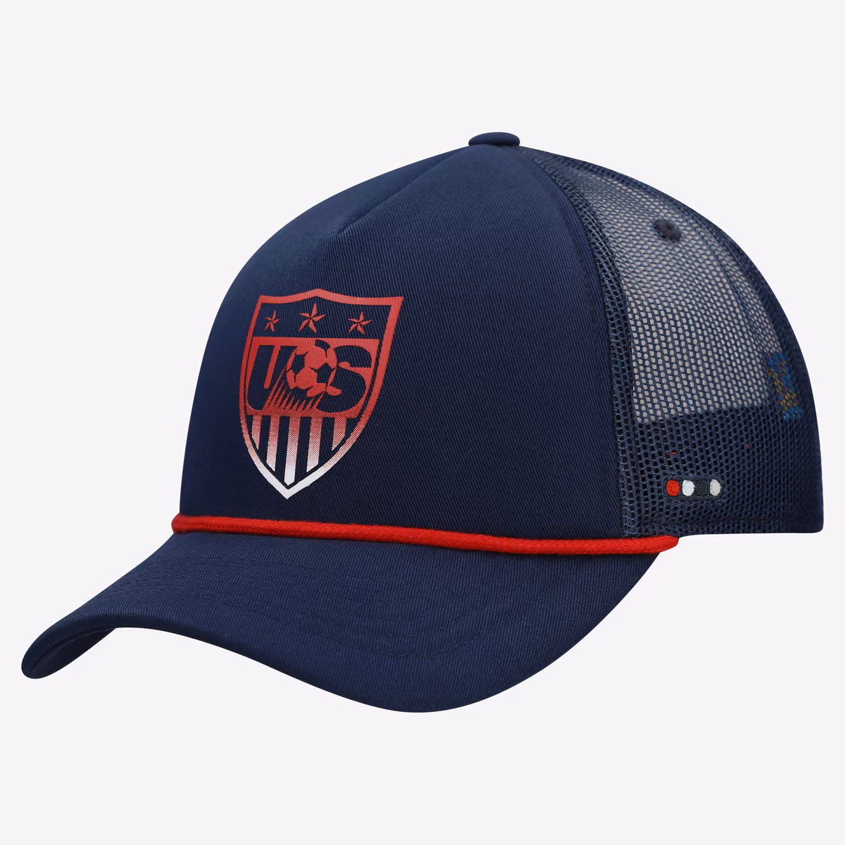 Unisex Navy USMNT Atmosphere Adjustable Trucker Hat 9 Unisex Navy USMNT Atmosphere Adjustable Trucker Hat