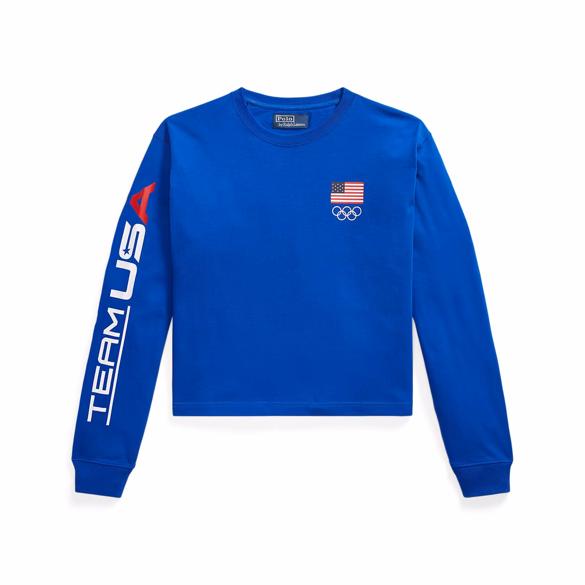 Women's Polo Ralph Lauren Team USA Cotton Jersey Long-Sleeve T-Shirt 1 Women's Polo Ralph Lauren Team USA Cotton Jersey Long-Sleeve T-Shirt