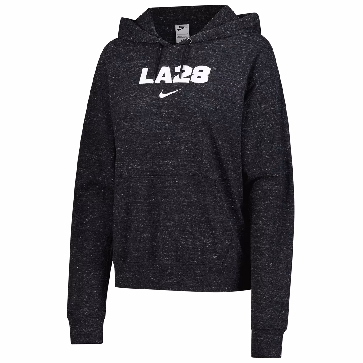 Women's Nike  Black LA28 Summer Olympics Gym Vintage Pullover Hoodie